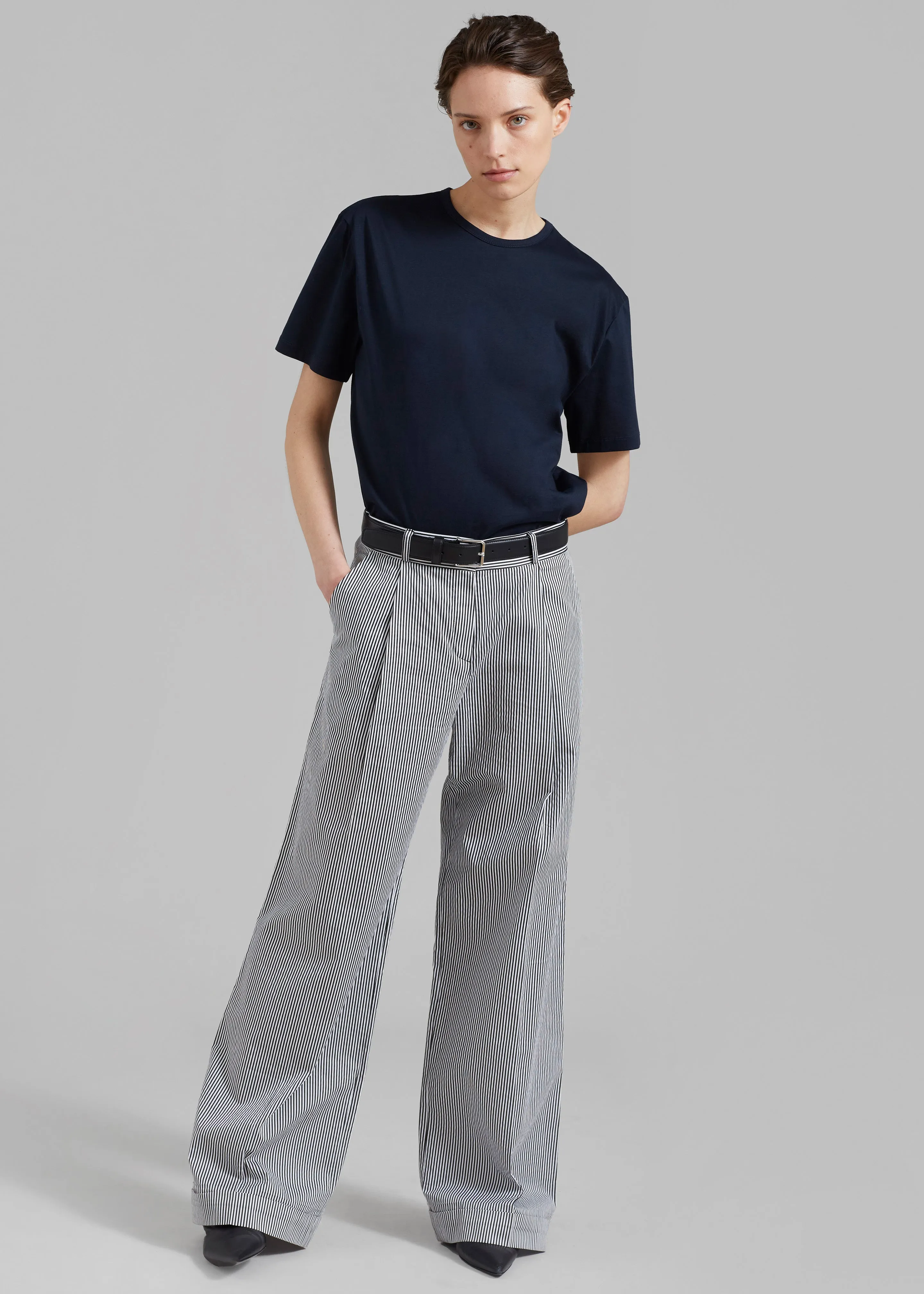 Addison Pants - Black Stripe sold by Frankie Shop product image thumbnail 5