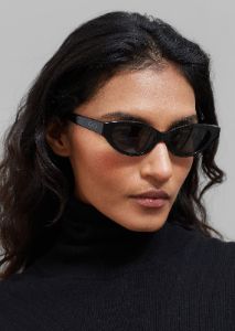 Karen Wazen Glamorous Sunglasses - Black sold by Frankie Shop