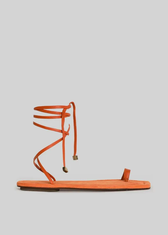 Mari Giudicelli Gaia Flat Sandal - Tanger sold by Frankie Shop