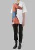 JW Anderson Profile Stud Printed Short Sleeve Shirt - White/Multi sold by Frankie Shop