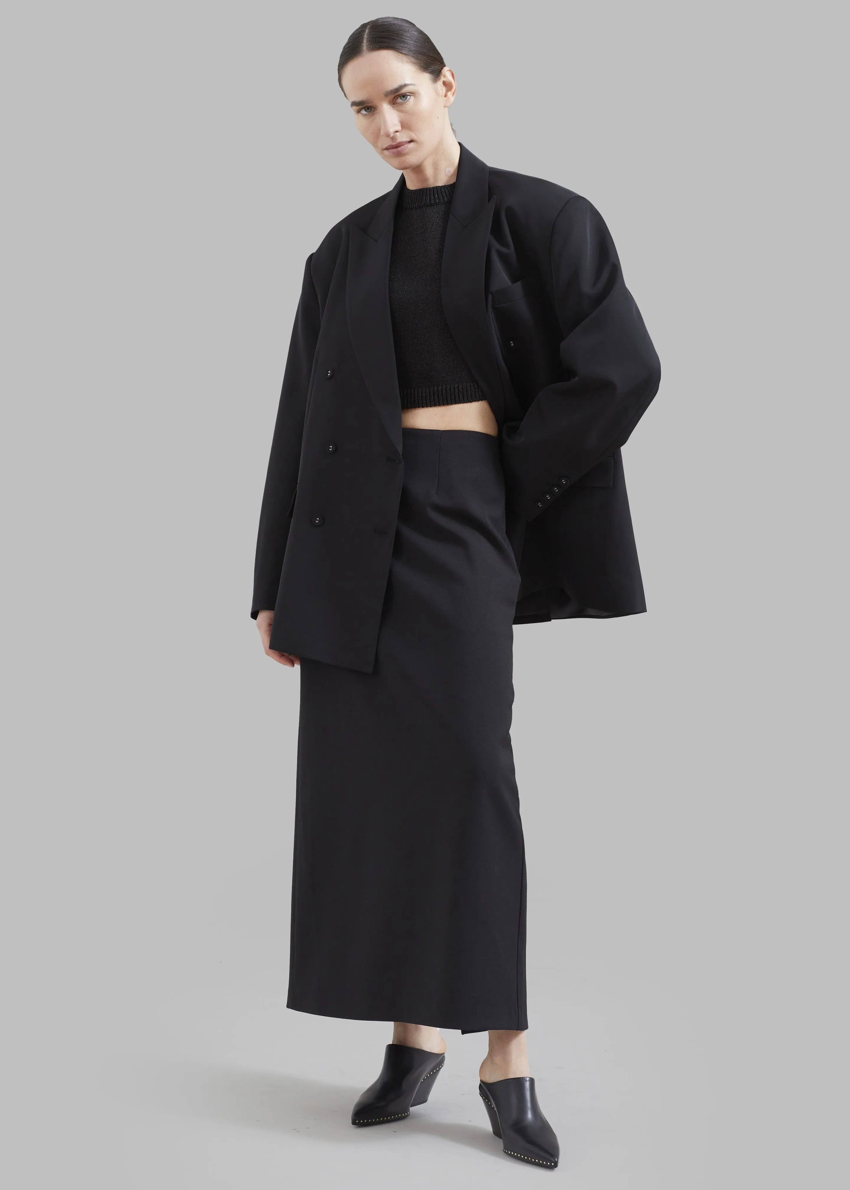 Demi Pencil Skirt - Black sold by Frankie Shop product image thumbnail 2