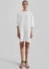 Loulou Studio Doni Crochet Dress - Ivory sold by Frankie Shop