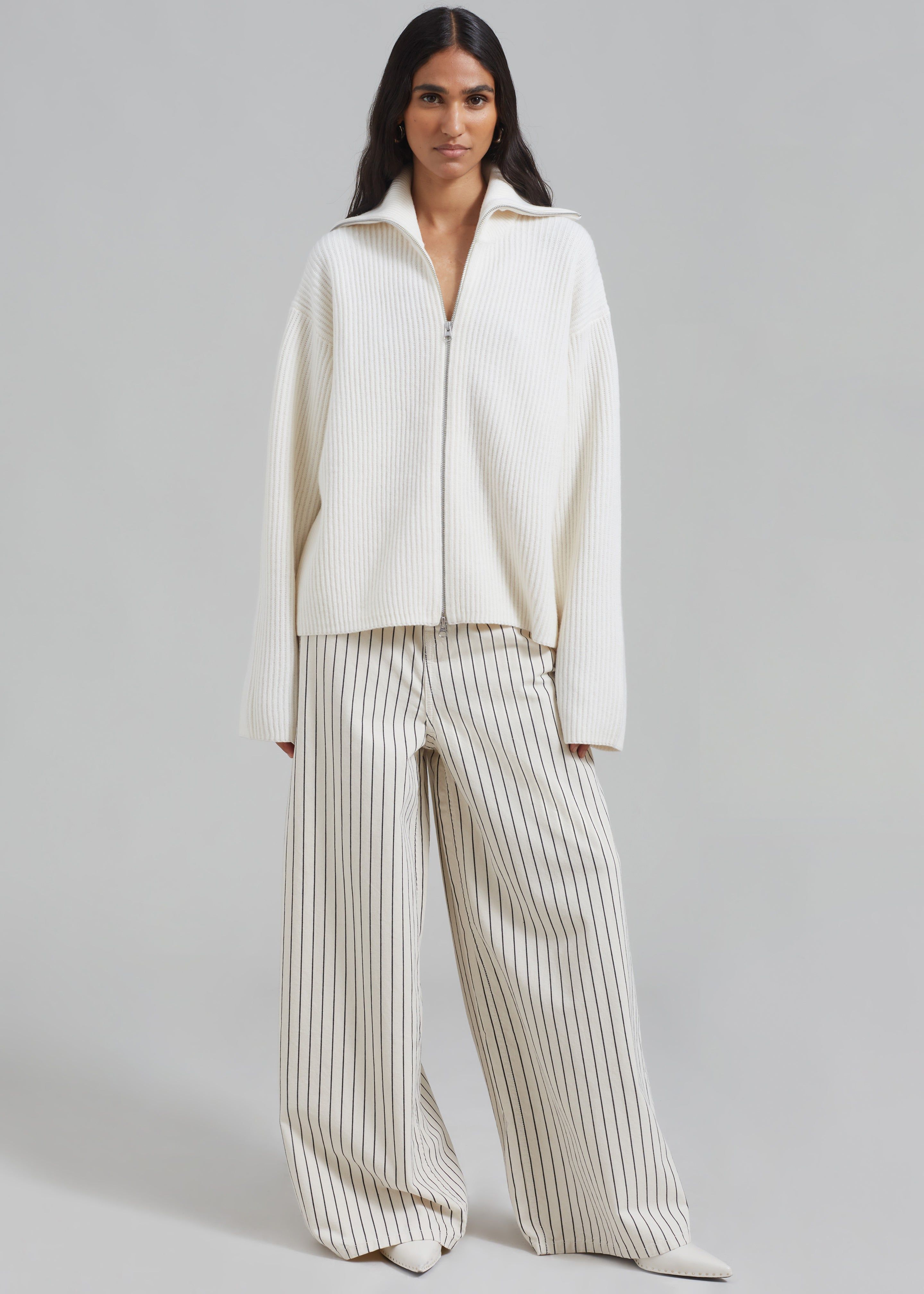 Samsøe Samsøe Nova Cardigan - Pristine sold by Frankie Shop