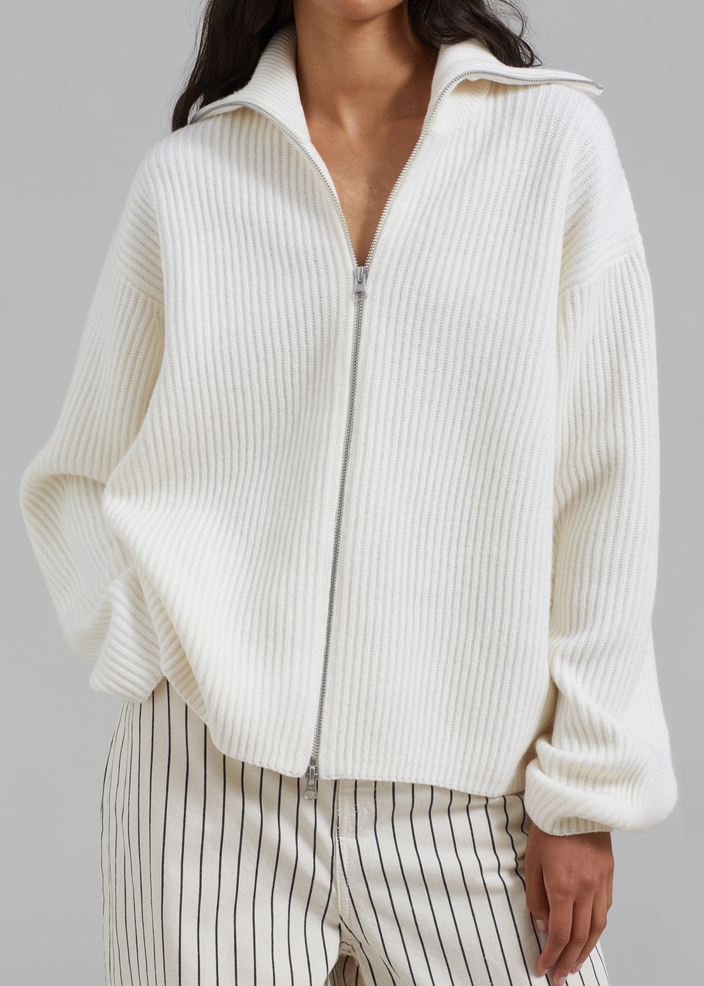 Samsøe Samsøe Nova Cardigan - Pristine sold by Frankie Shop product image thumbnail 3