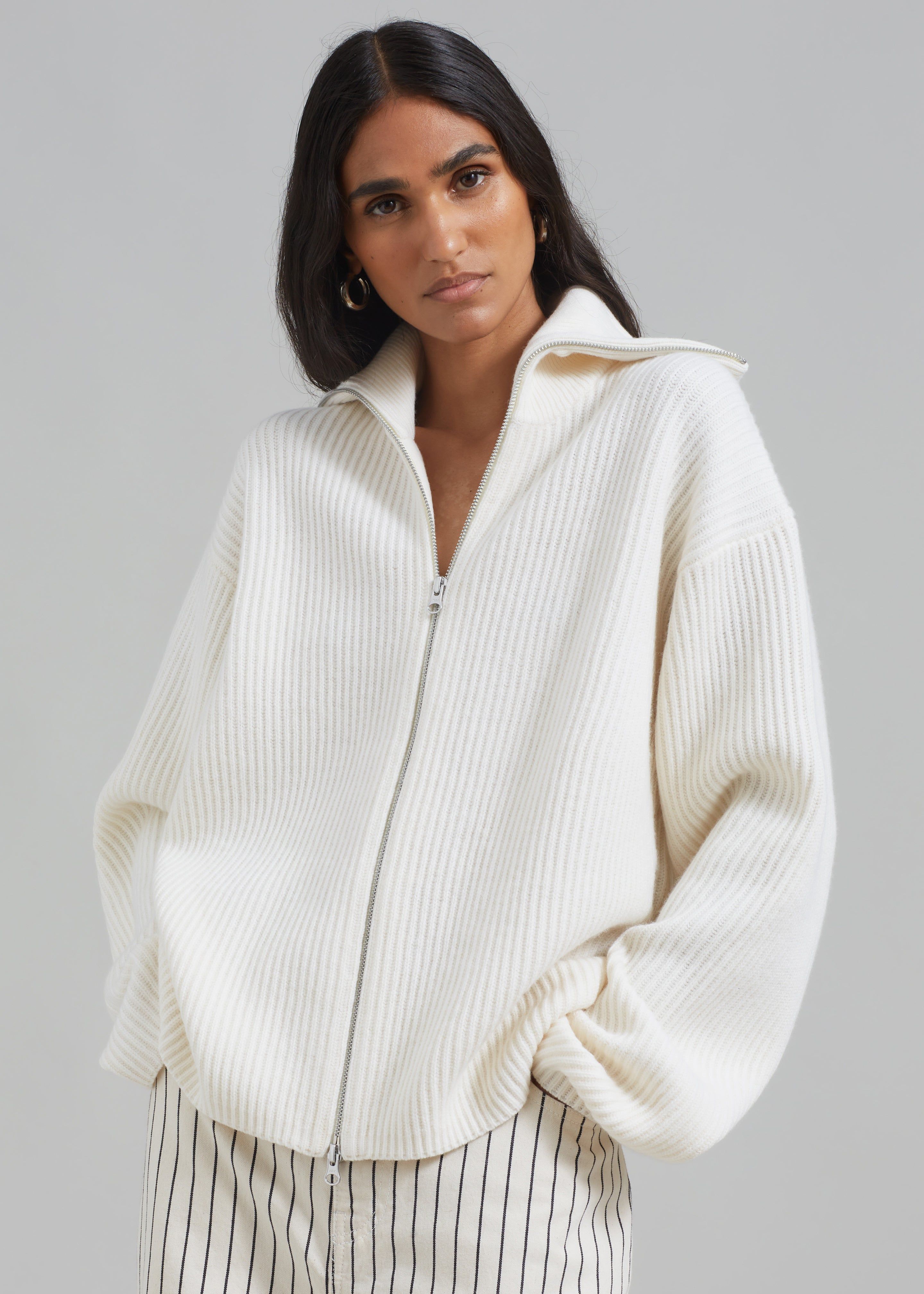 Samsøe Samsøe Nova Cardigan - Pristine sold by Frankie Shop product image thumbnail 2