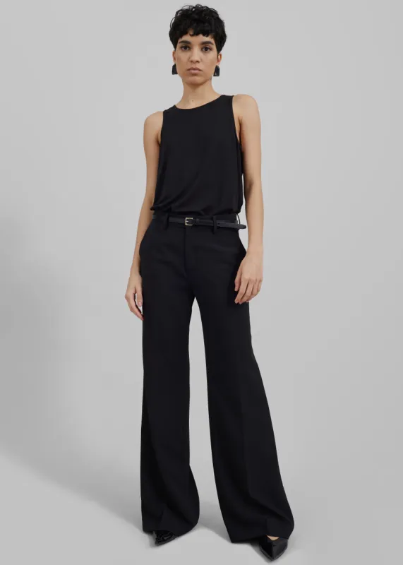 Katie Flared Pants - Black sold by Frankie Shop