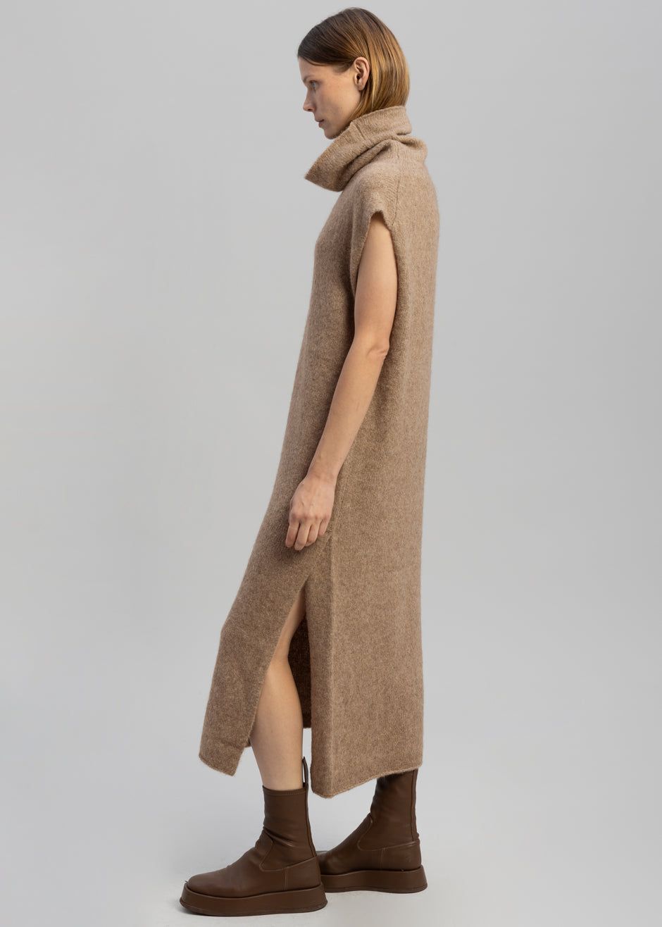 By Malene Birger Canity Maxi Dress - Tannin sold by Frankie Shop