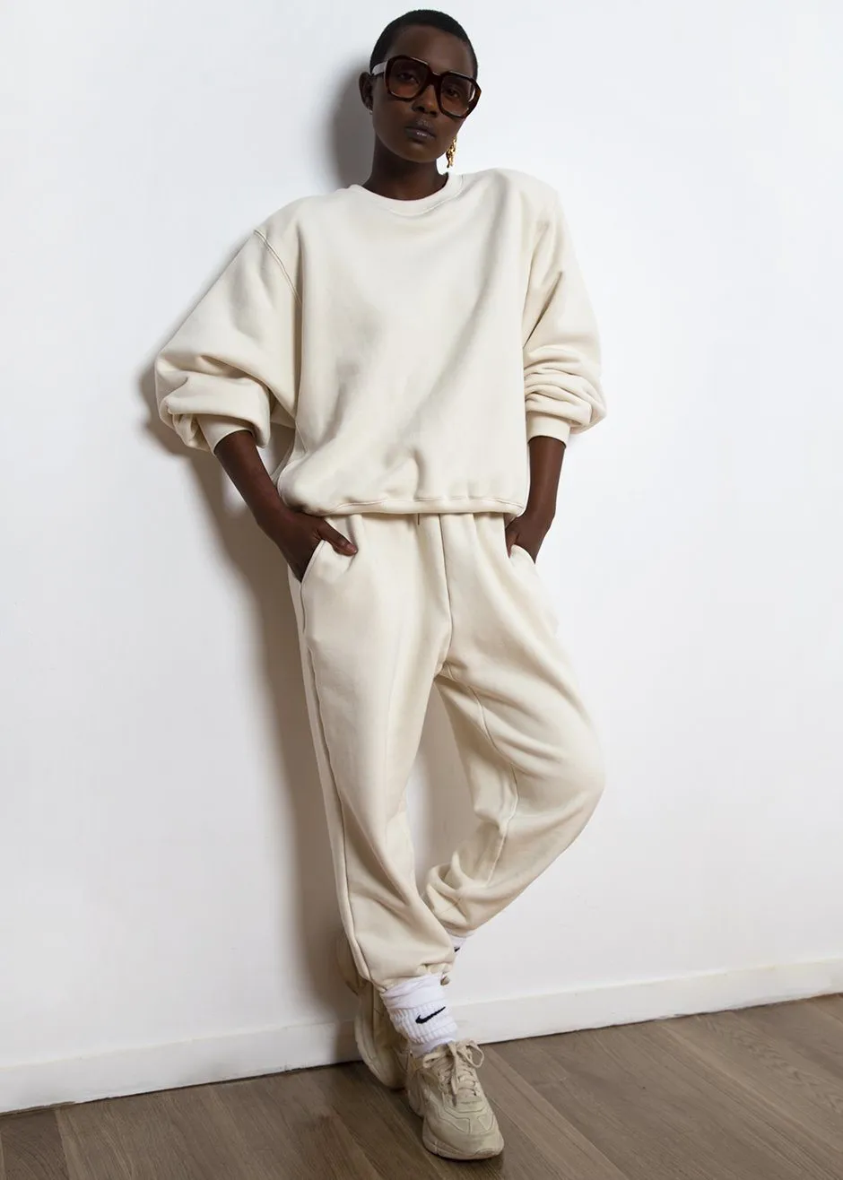 Vanessa Sweatpants - Vanilla sold by Frankie Shop