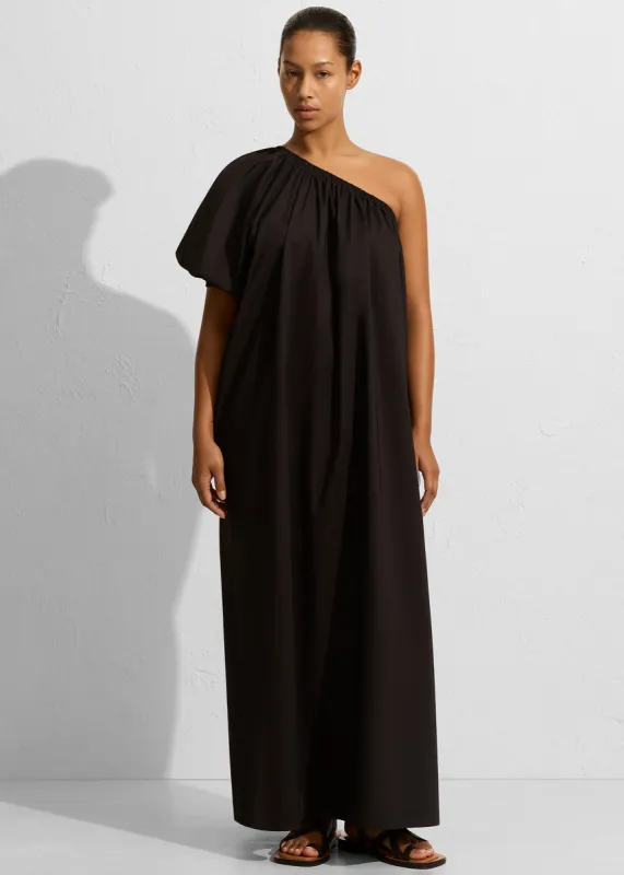Matteau One Shoulder Maxi Dress - Black sold by Frankie Shop