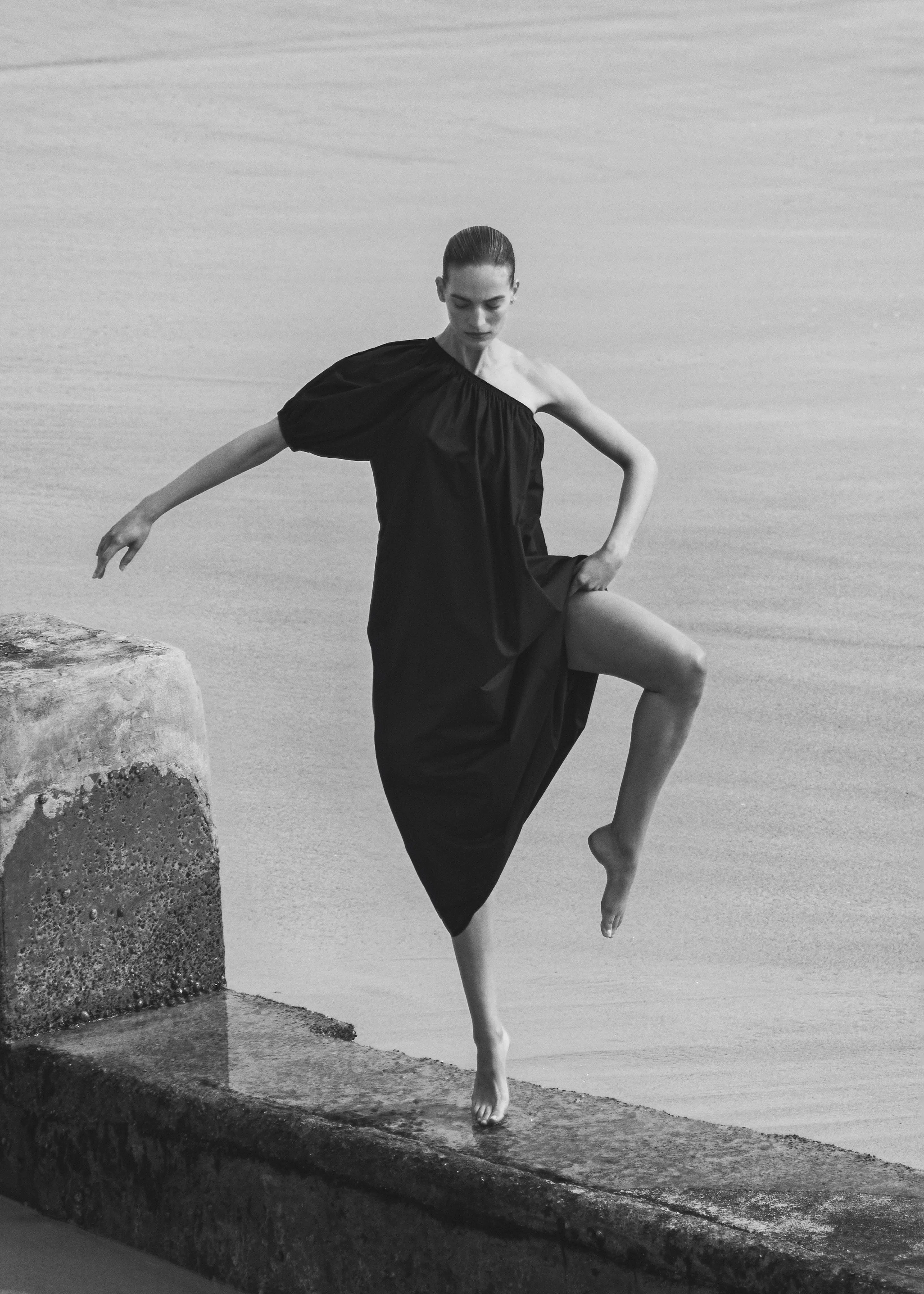 Matteau One Shoulder Maxi Dress - Black sold by Frankie Shop product image thumbnail 3