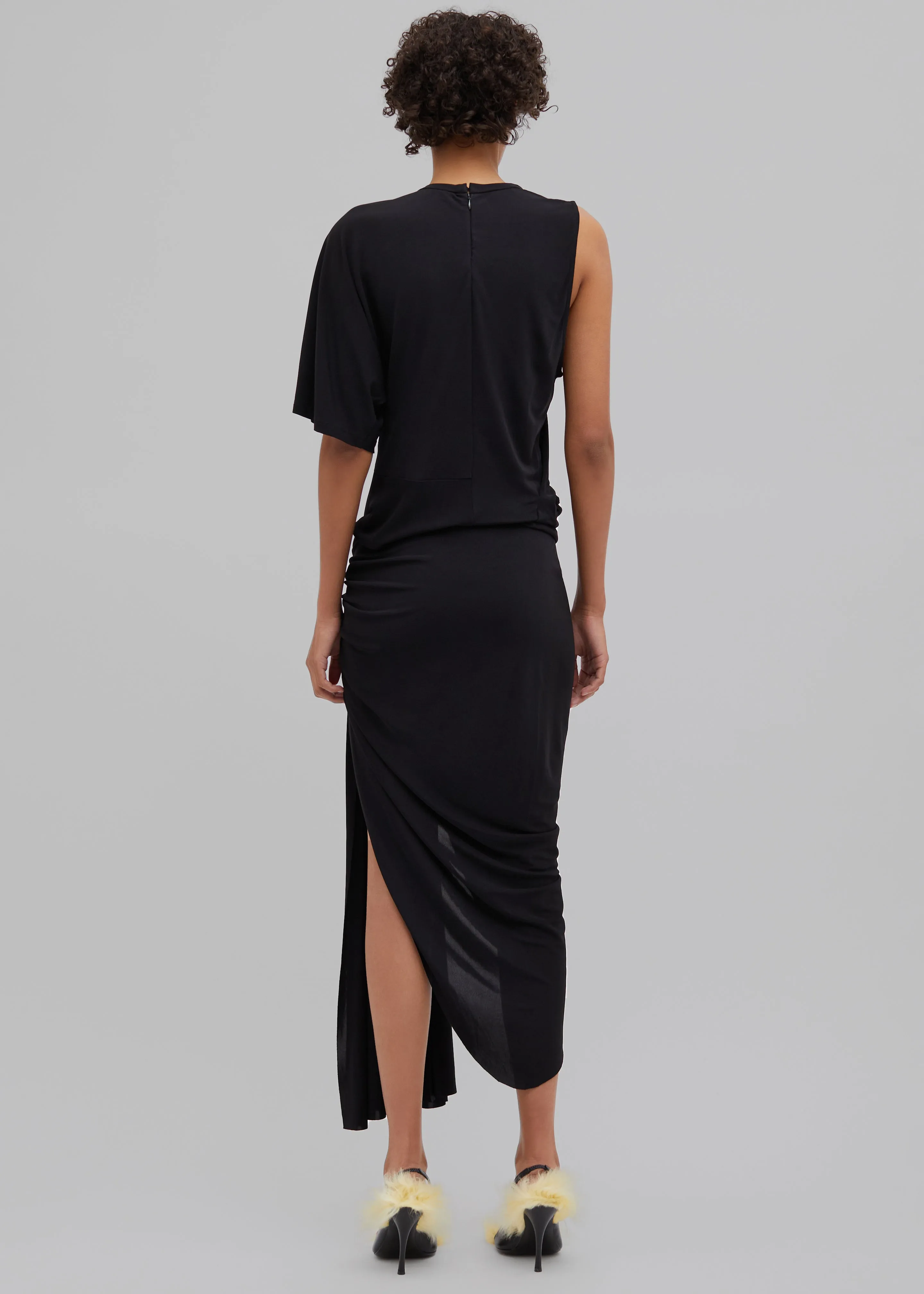 Christopher Esber Monstera Cut Wrap Dress - Black sold by Frankie Shop product image thumbnail 5