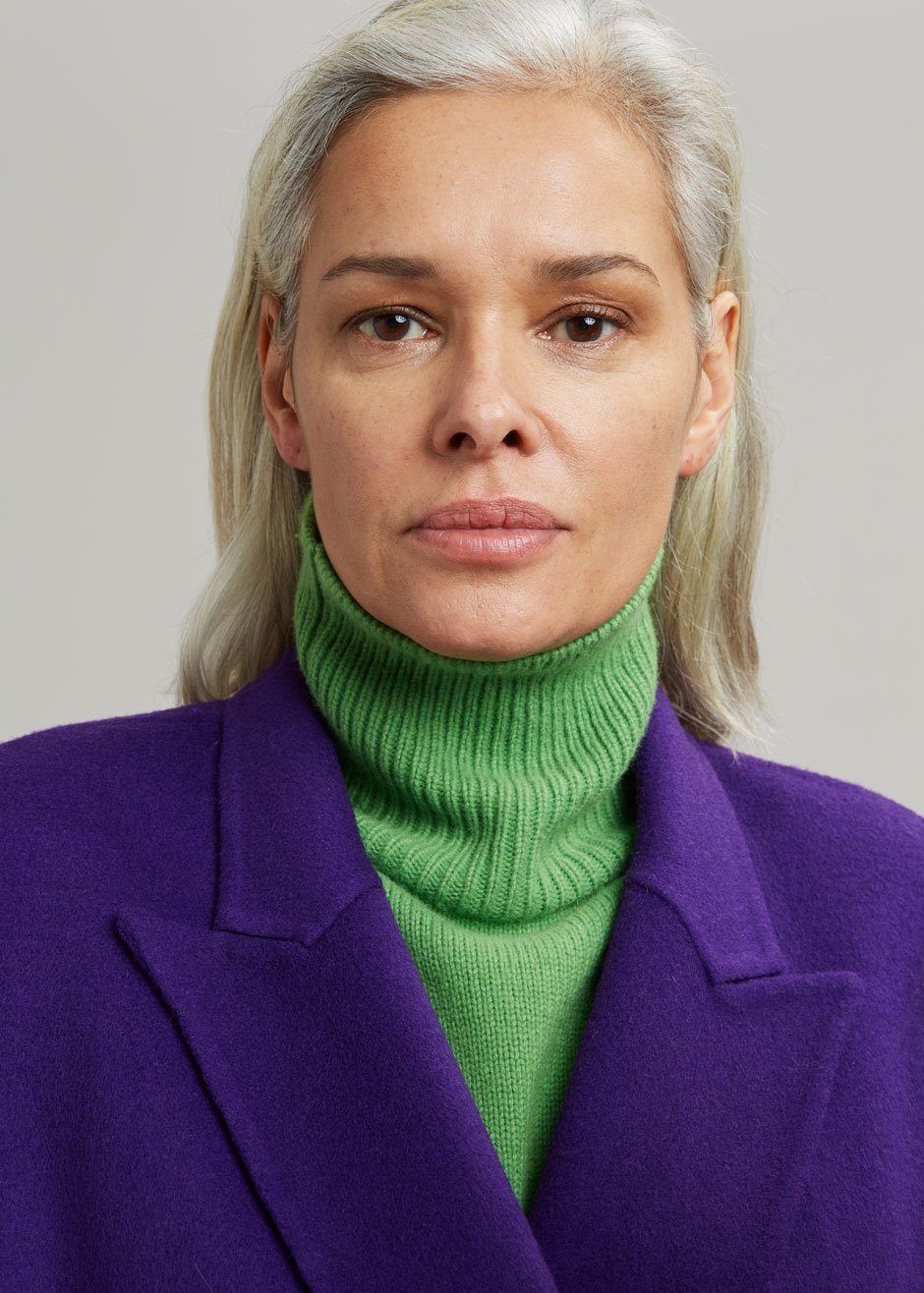 Mila Belted Jacket - Berry sold by Frankie Shop product image thumbnail 6