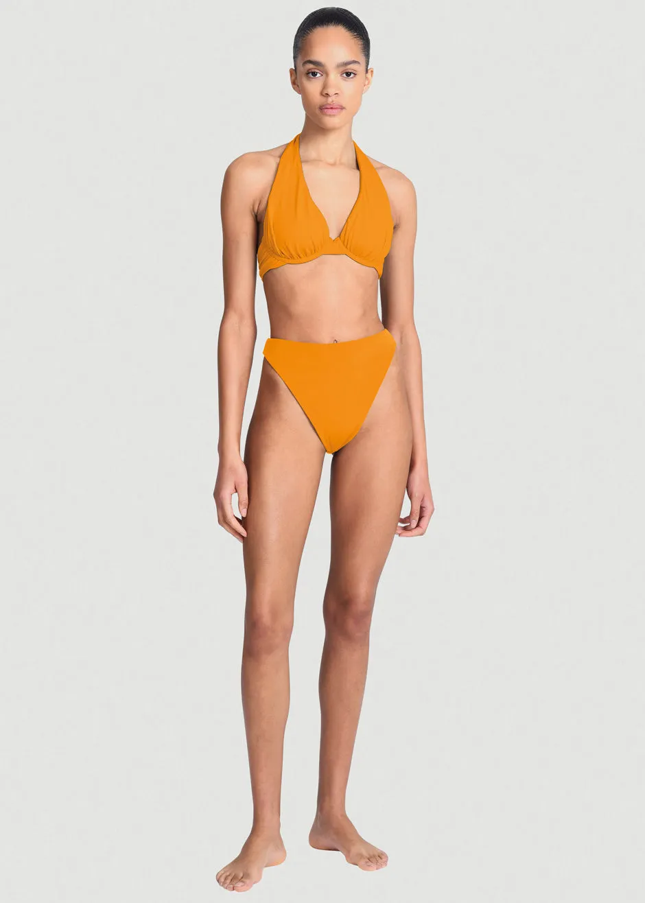 Aexae Triangle High Cut Swimsuit Bottoms - Orange sold by Frankie Shop product image thumbnail 2