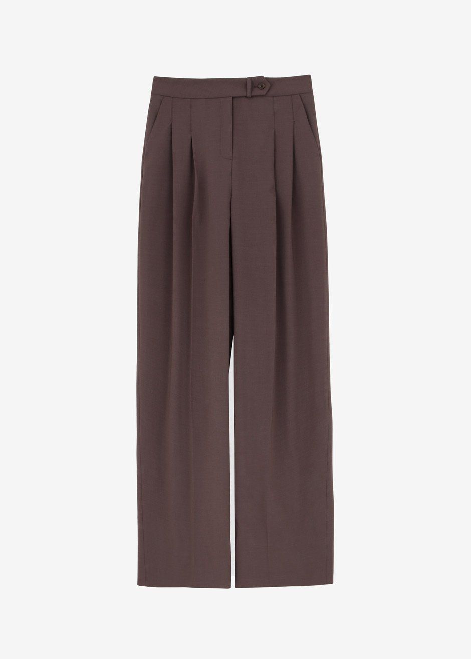 Livia Suit Pants - Prune sold by Frankie Shop product image thumbnail 8