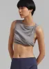 Christopher Esber Gesine Twisted Crop - Concrete sold by Frankie Shop