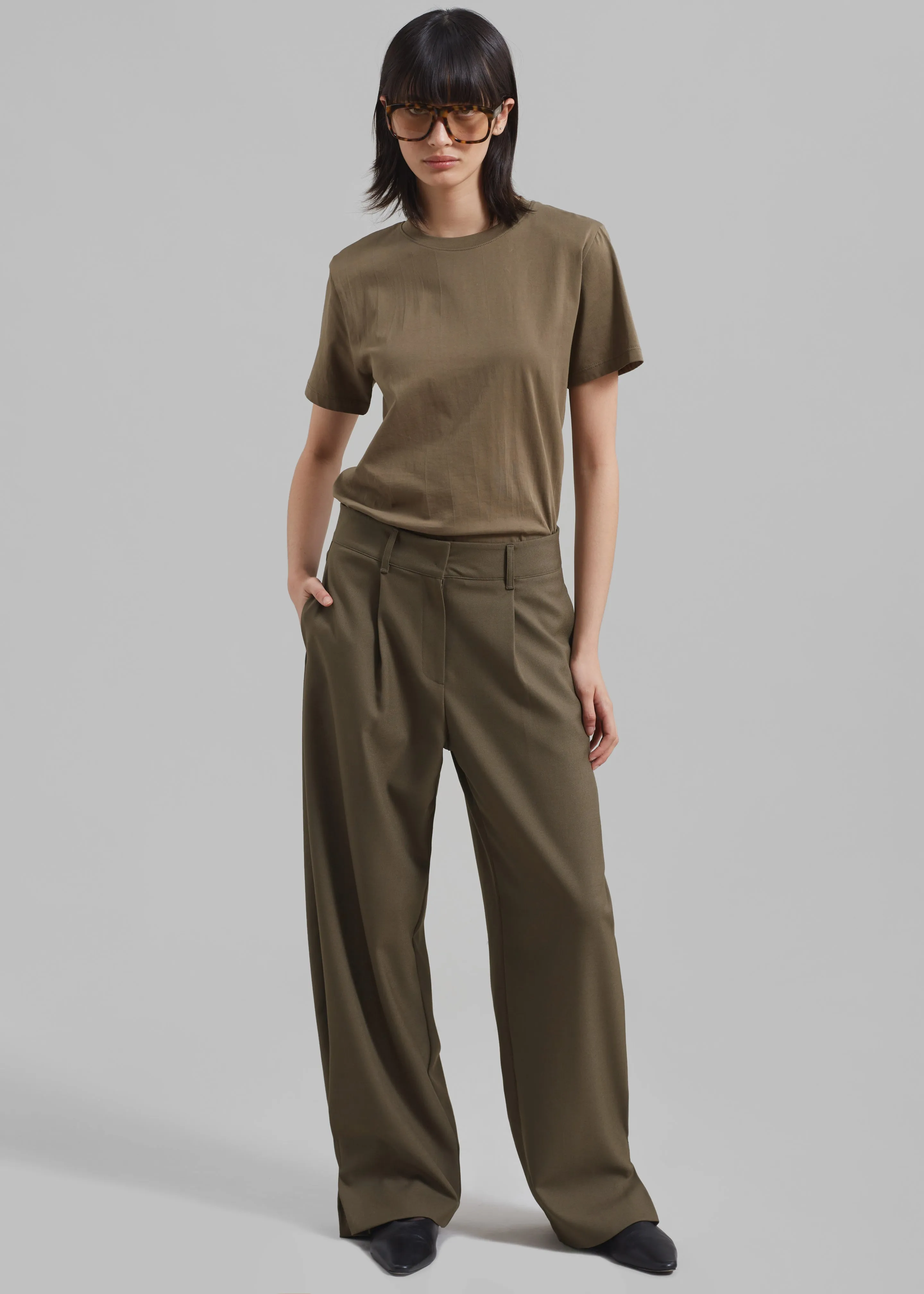 Lany Padded Tee - Olive sold by Frankie Shop product image thumbnail 4