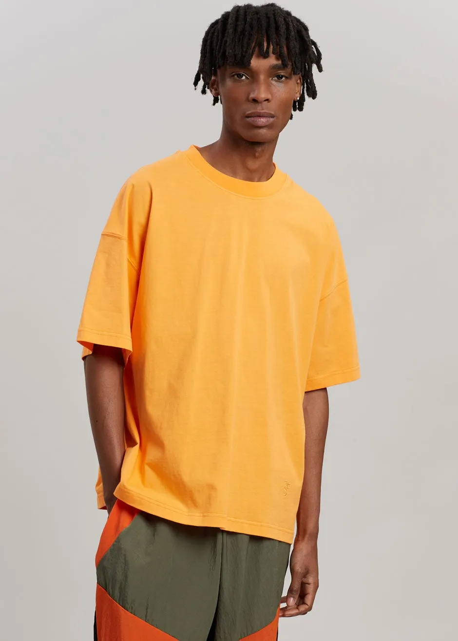 Tony Boxy T-Shirt - Orange sold by Frankie Shop