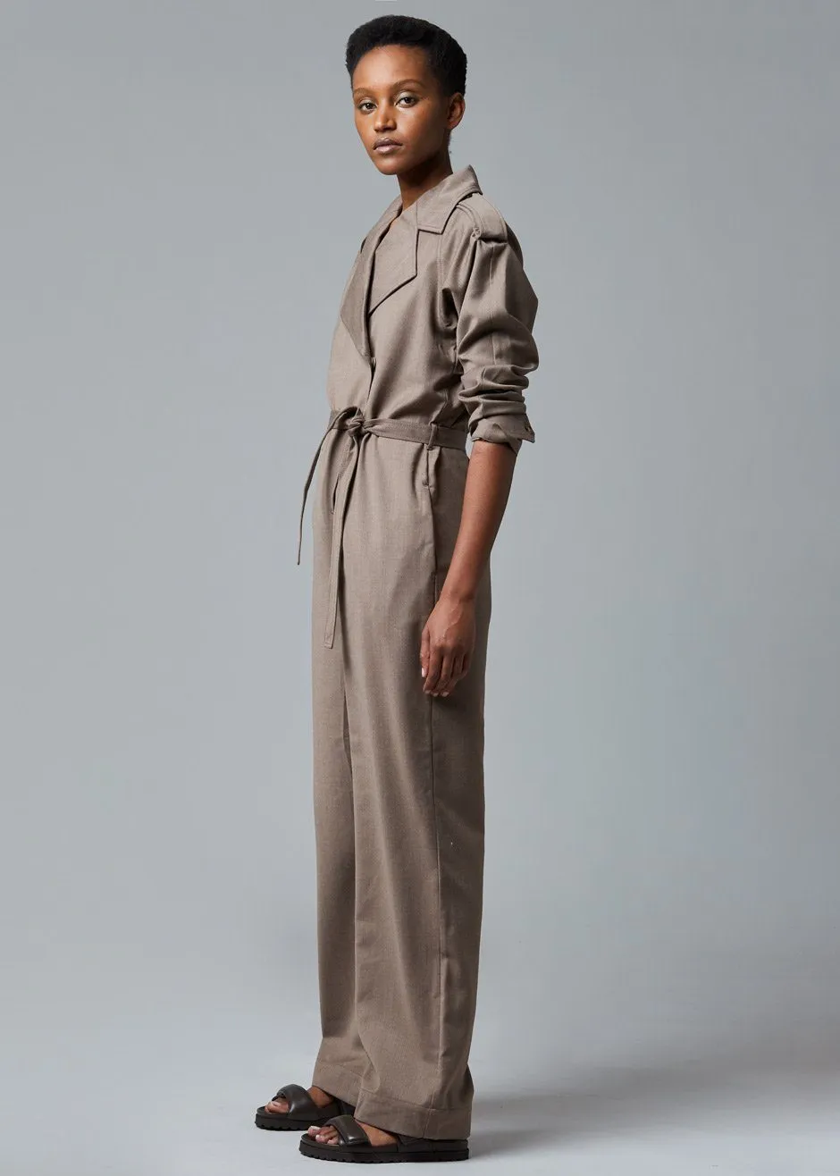 The Garment Equus Jumpsuit - Taupe sold by Frankie Shop product image thumbnail 3