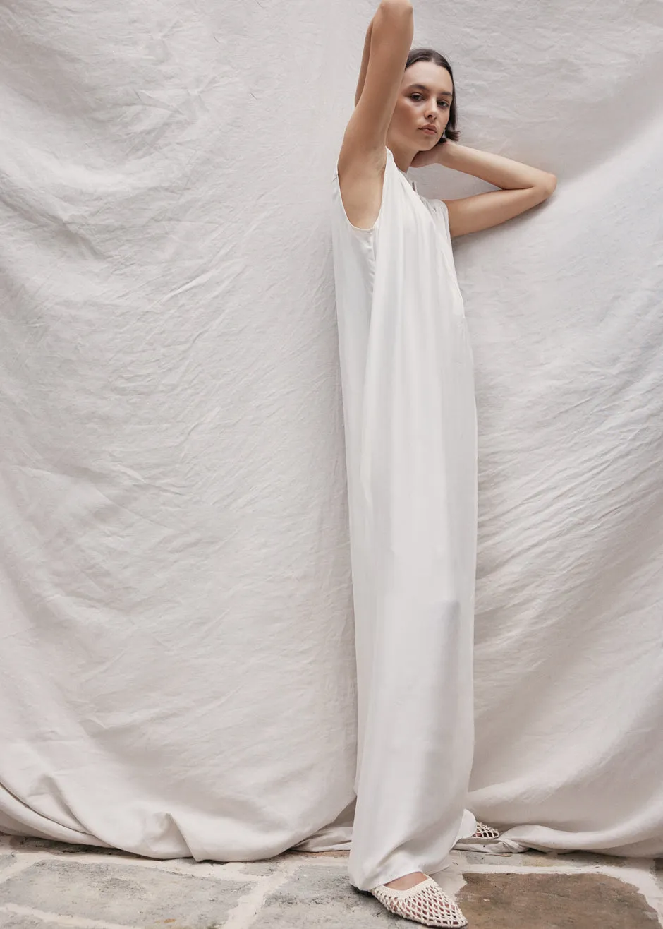 MATIN Sleeveless Button-up Dress - Off White sold by Frankie Shop product image thumbnail 4