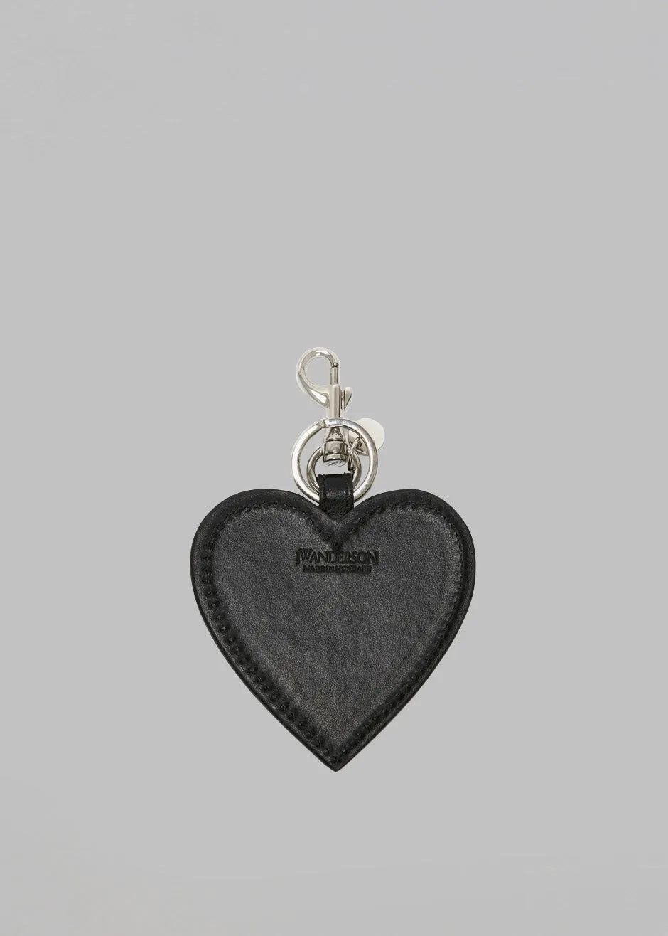 JW Anderson Heart Keyring - White/Black sold by Frankie Shop product image thumbnail 2