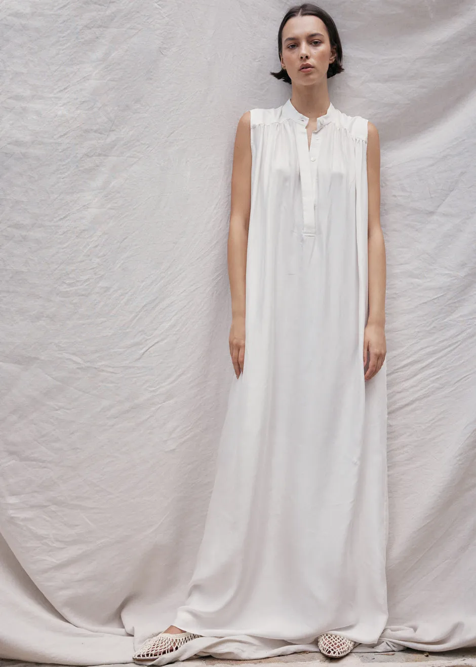 MATIN Sleeveless Button-up Dress - Off White sold by Frankie Shop