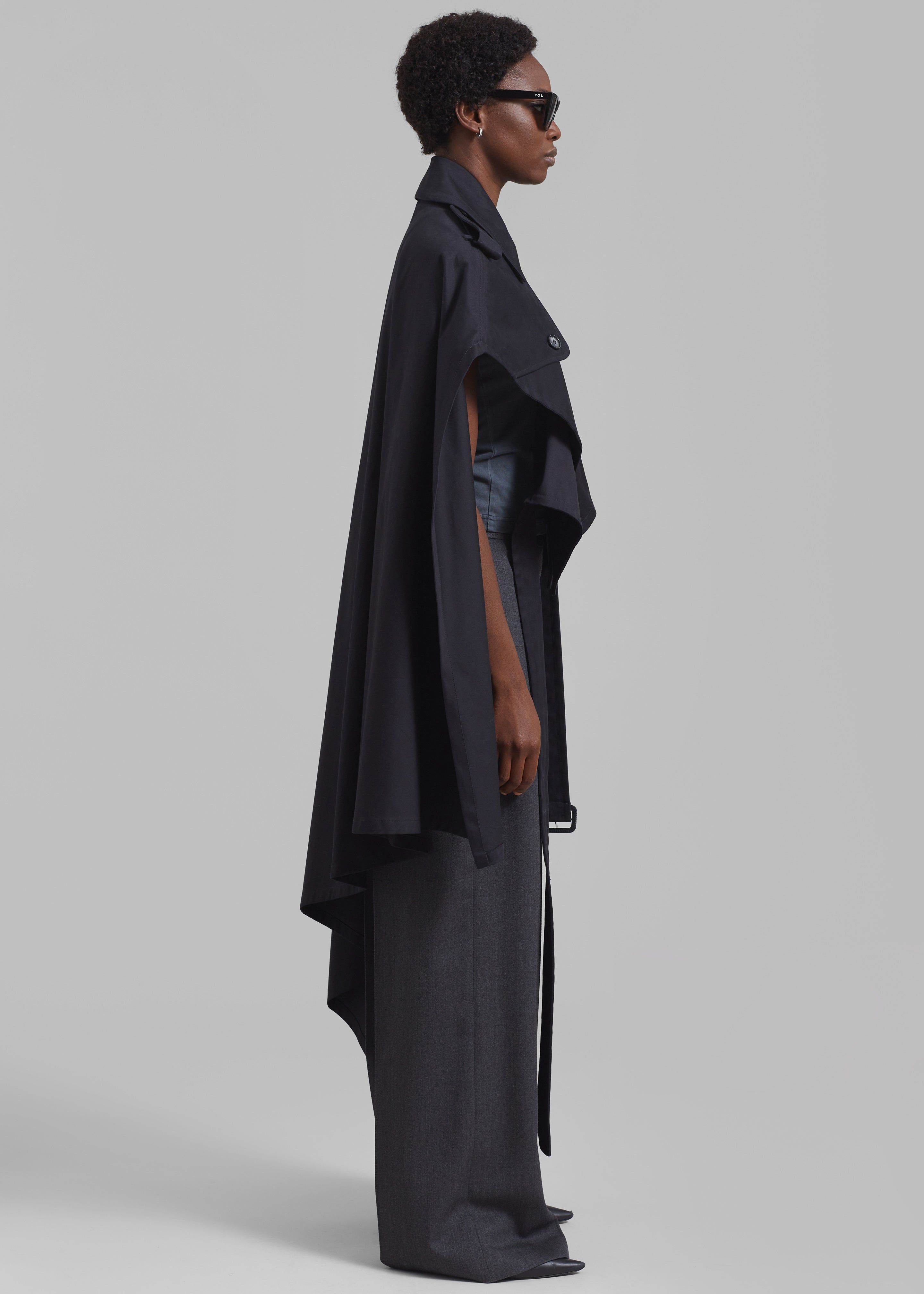 JW Anderson Trench Cape - Black sold by Frankie Shop product image thumbnail 5