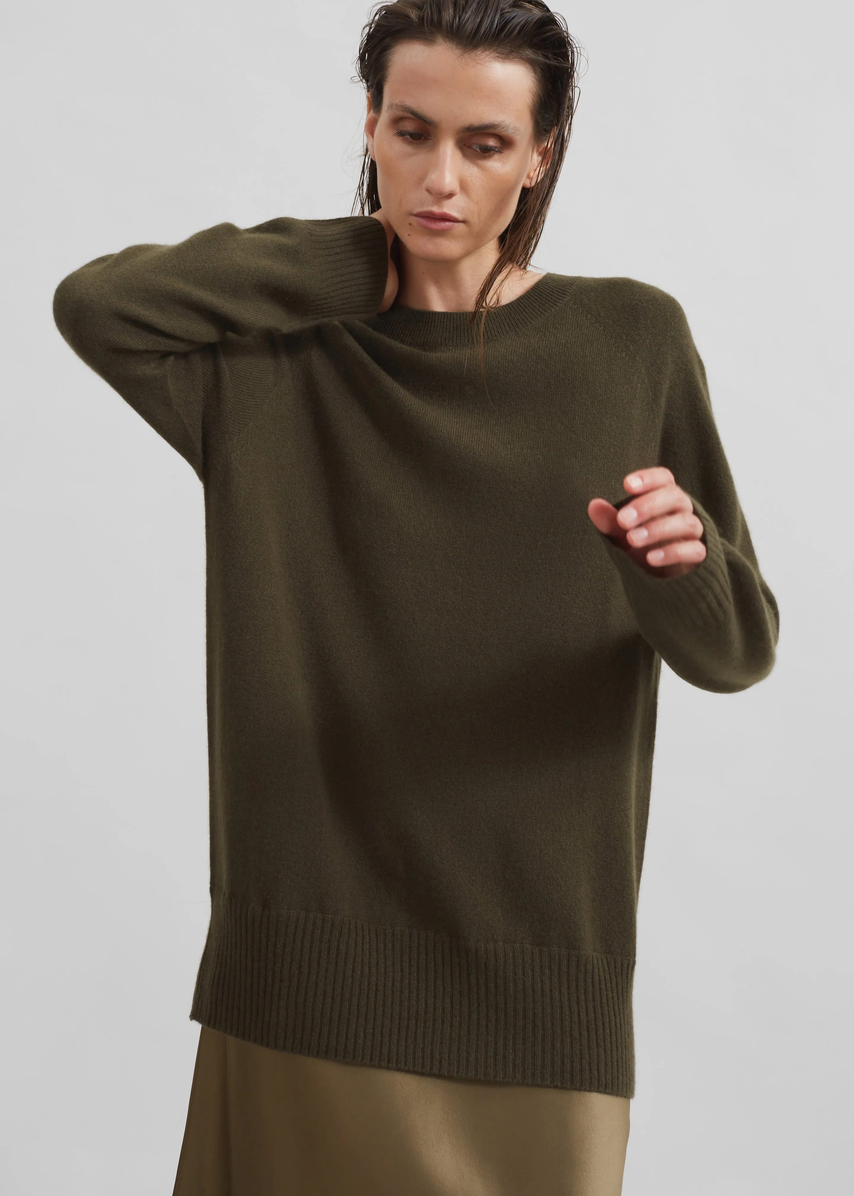 Christopher Esber Monument Long Dress - Khaki sold by Frankie Shop product image thumbnail 2