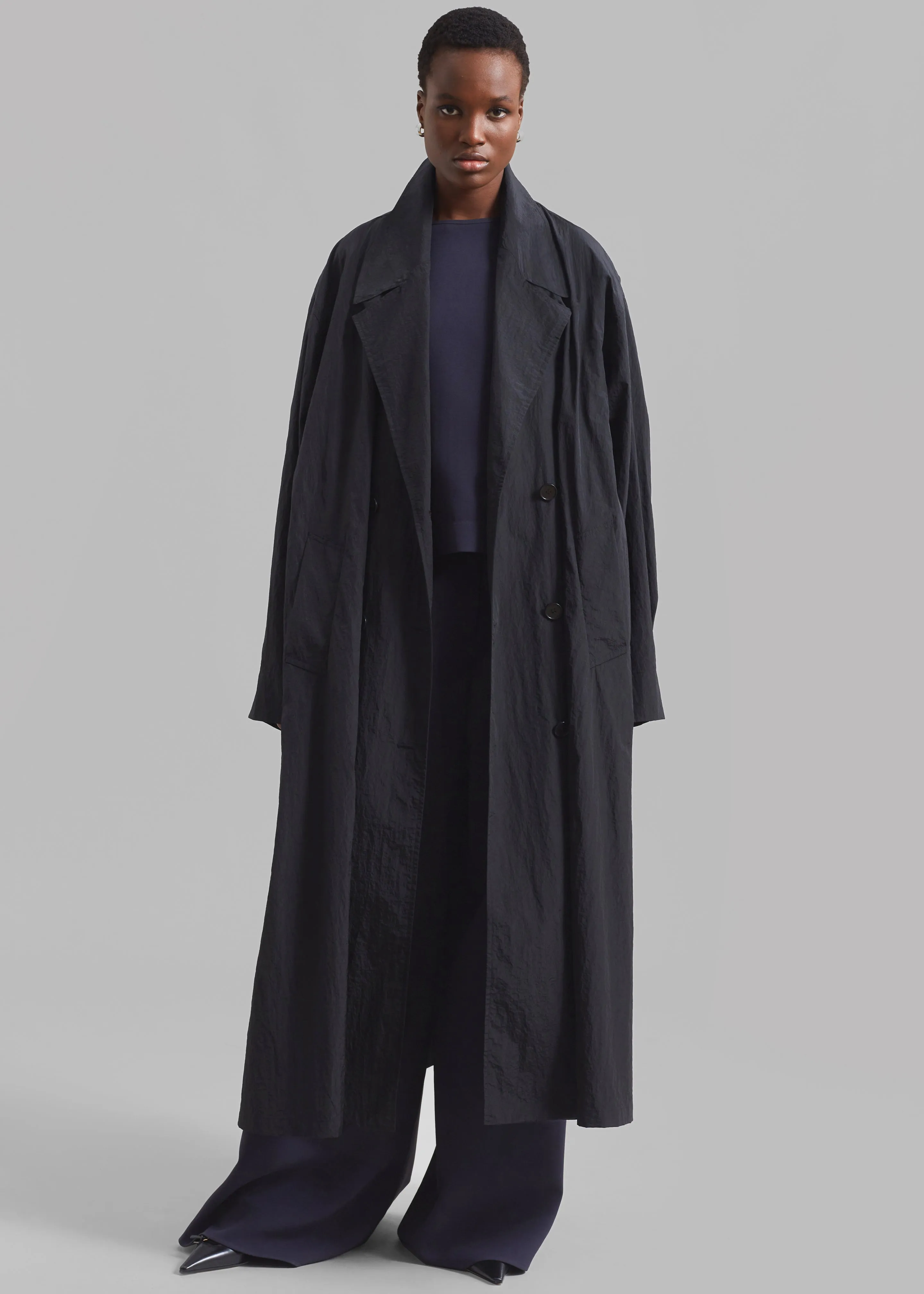 Jude Trench Coat - Black sold by Frankie Shop product image thumbnail 2
