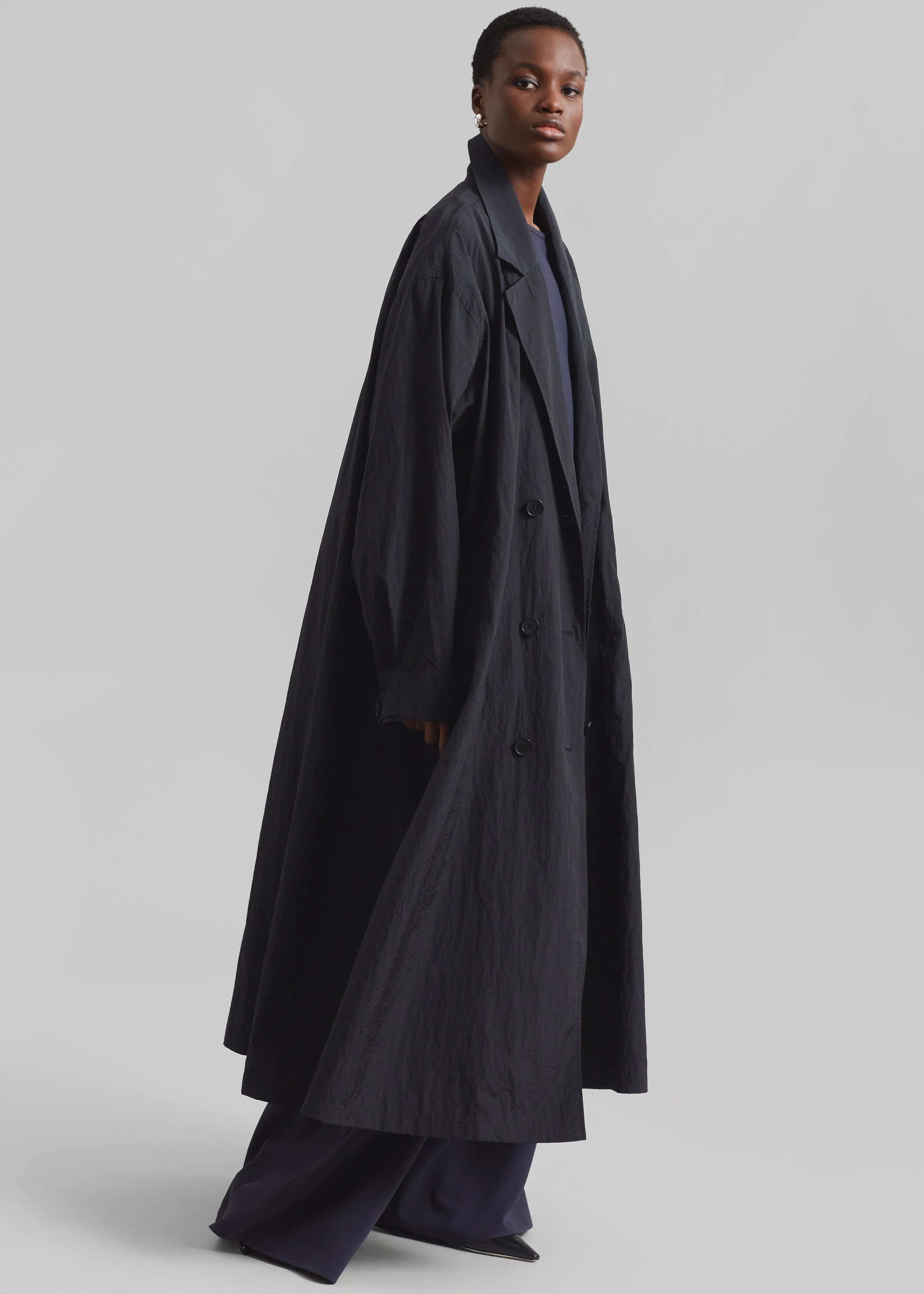 Jude Trench Coat - Black sold by Frankie Shop product image thumbnail 5