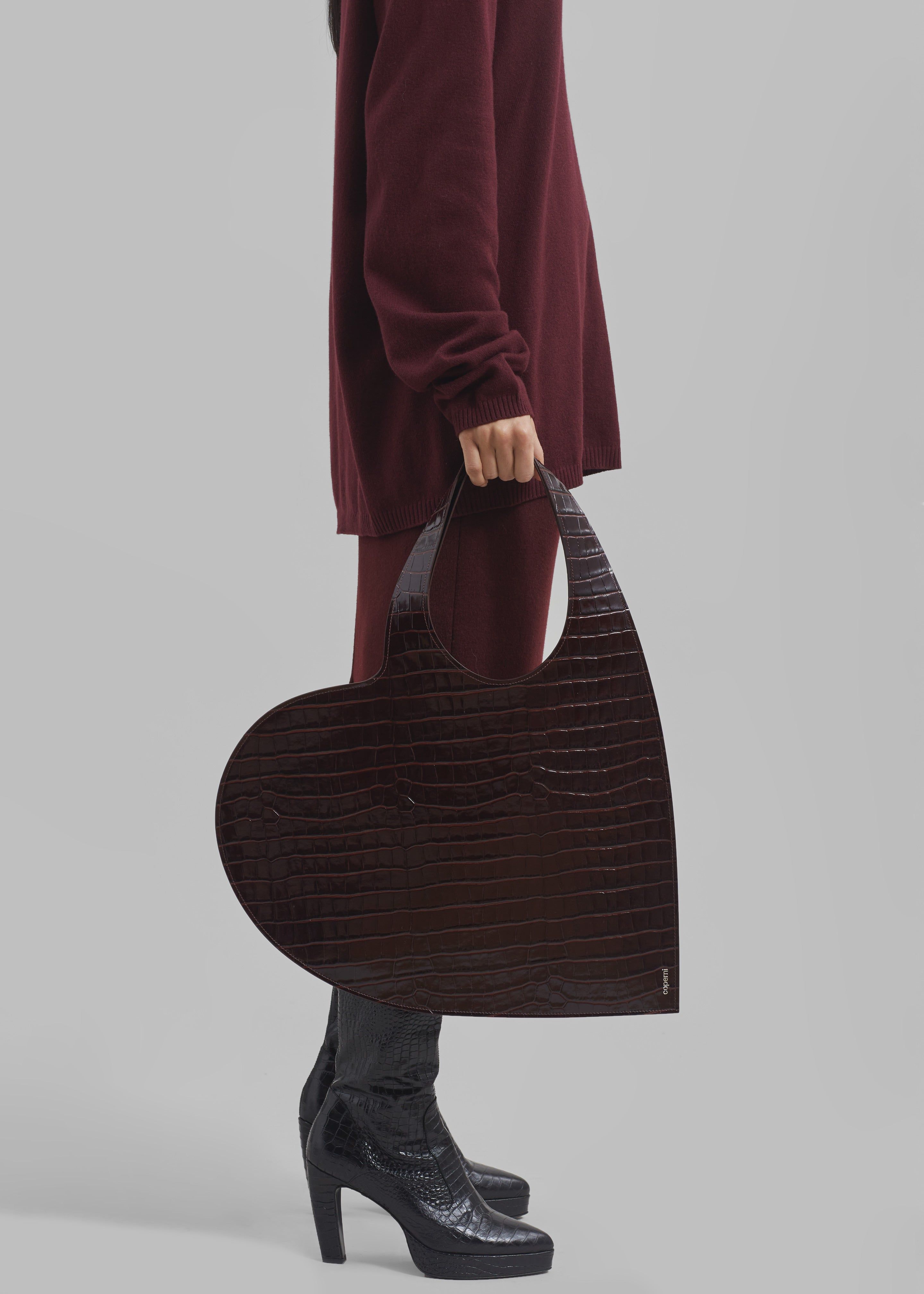 トートバッグ Coperni FW25 HEART TOTE BAG (COPBA14405 BLACK) Coperni Heart Tote Bag - Black – The Frankie Shop