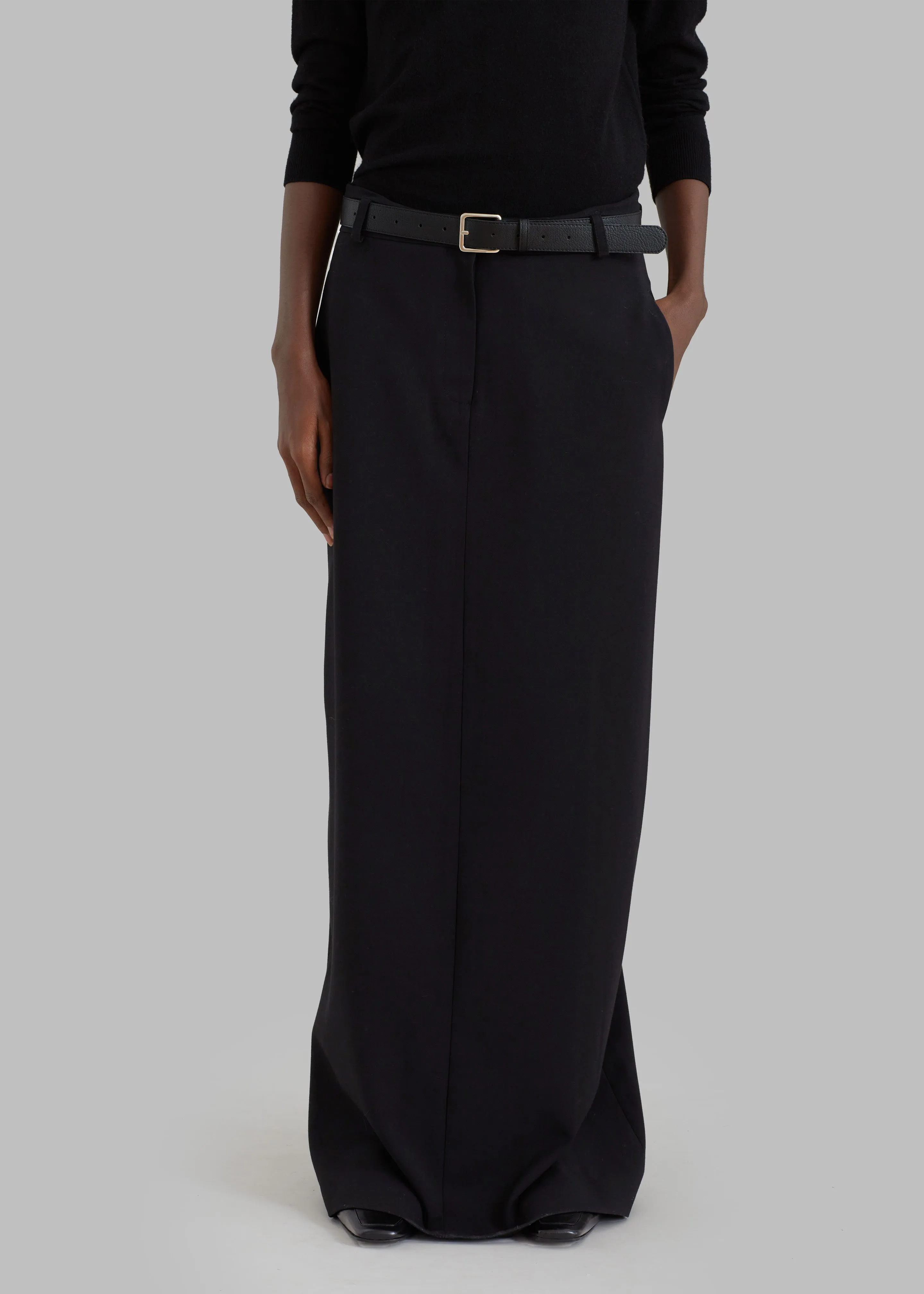 Malvo Long Pencil Skirt - Black sold by Frankie Shop product image thumbnail 2