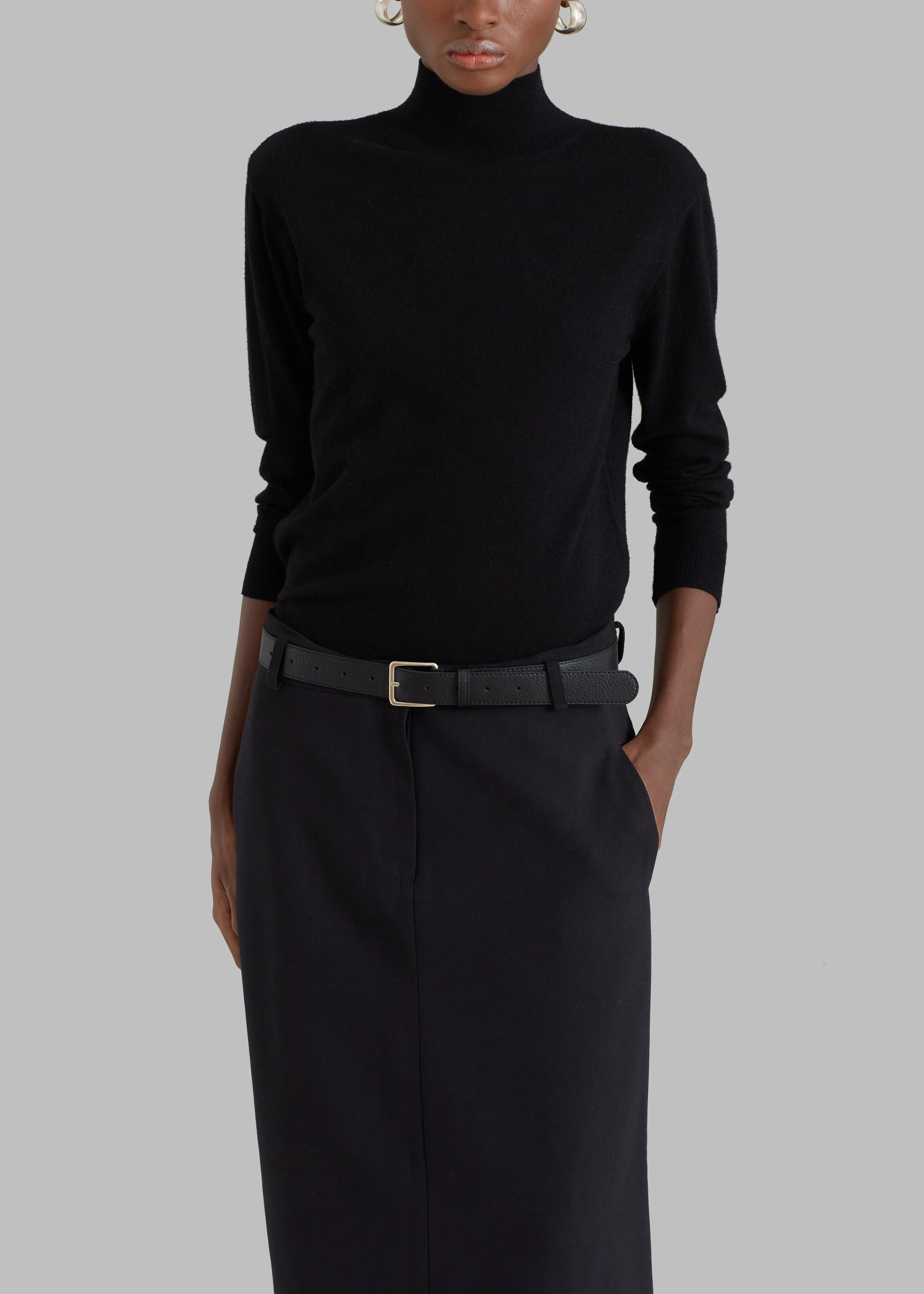 Malvo Long Pencil Skirt - Black sold by Frankie Shop product image thumbnail 3