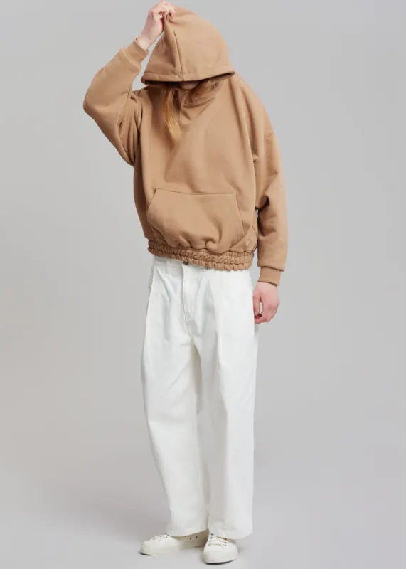 Gene Hoodie - Hazelnut sold by Frankie Shop