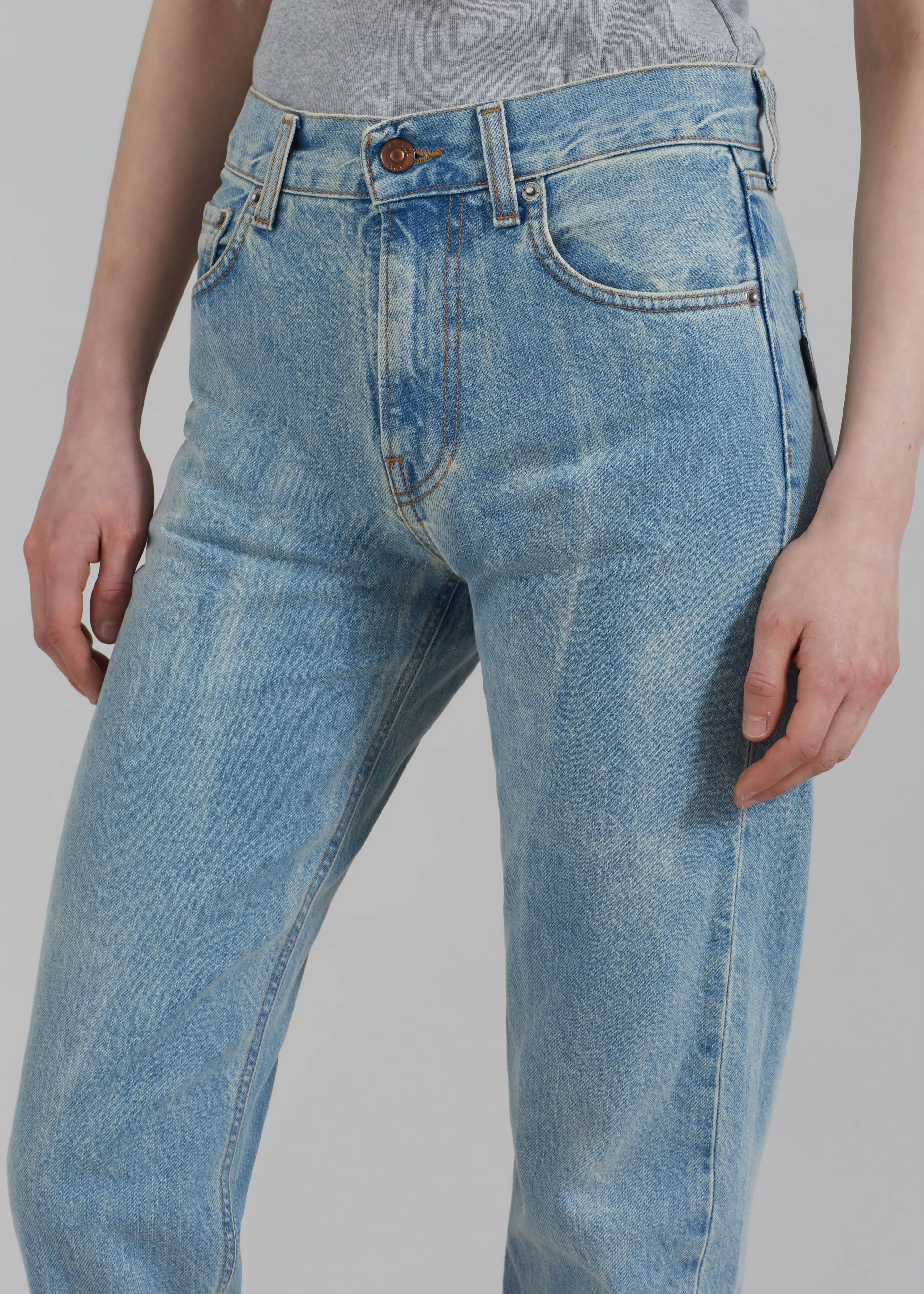 Haikure Cleo Jeans - Bleach Blue sold by Frankie Shop product image thumbnail 3