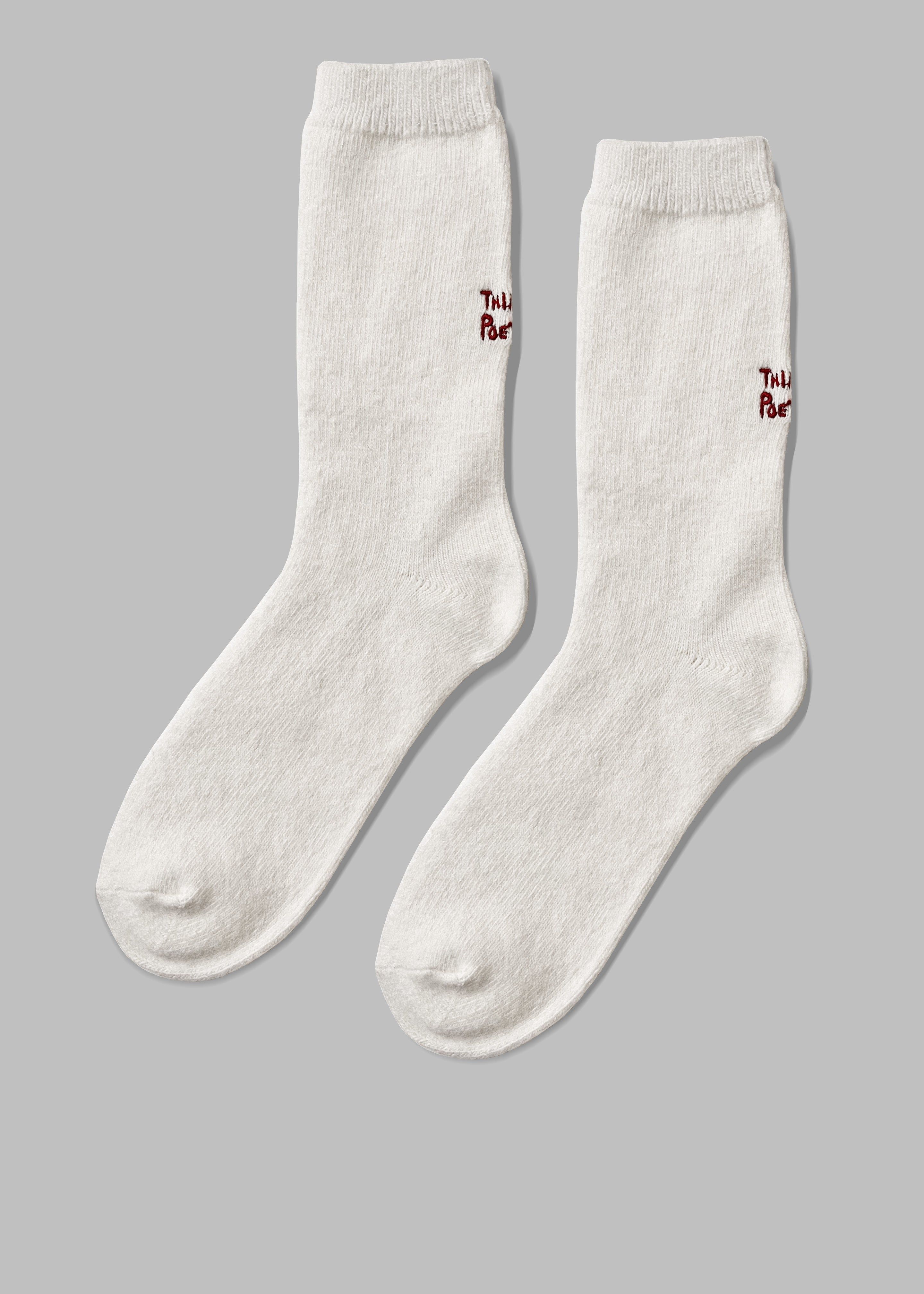 Think Socks - White sold by Frankie Shop product image thumbnail 2