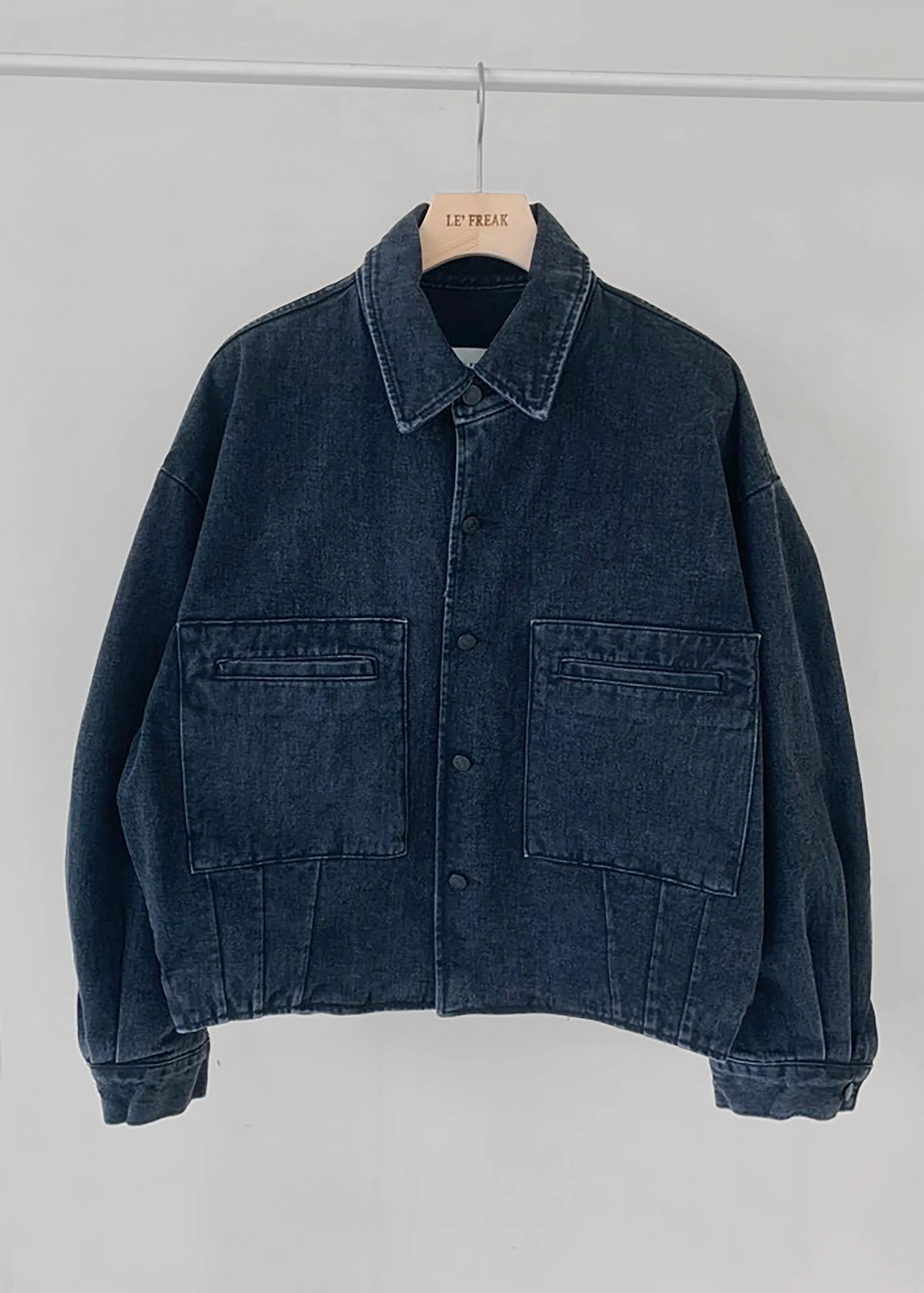 Miller Denim Jacket - Black Wash sold by Frankie Shop product image thumbnail 5