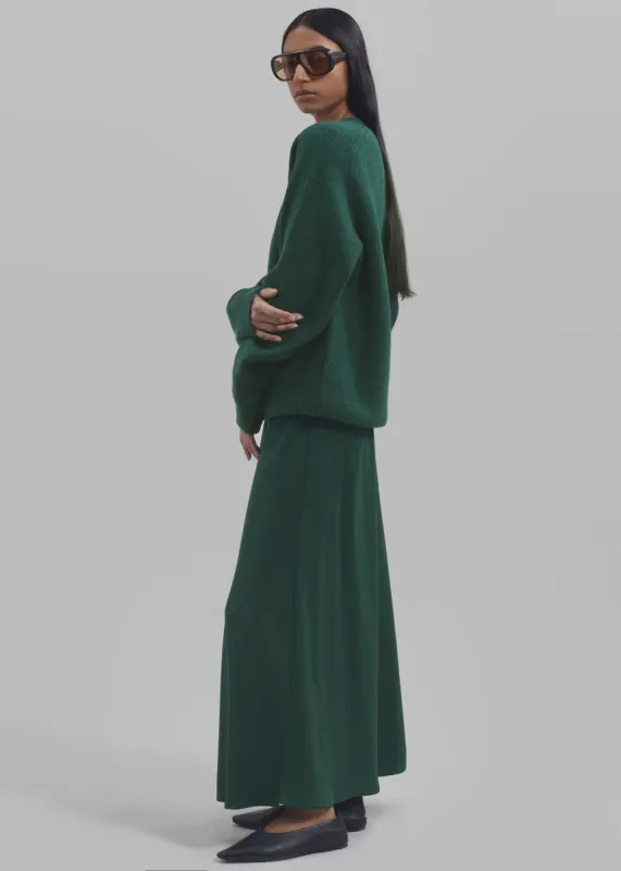By Malene Birger Boshan Maxi Skirt - Sycamore sold by Frankie Shop