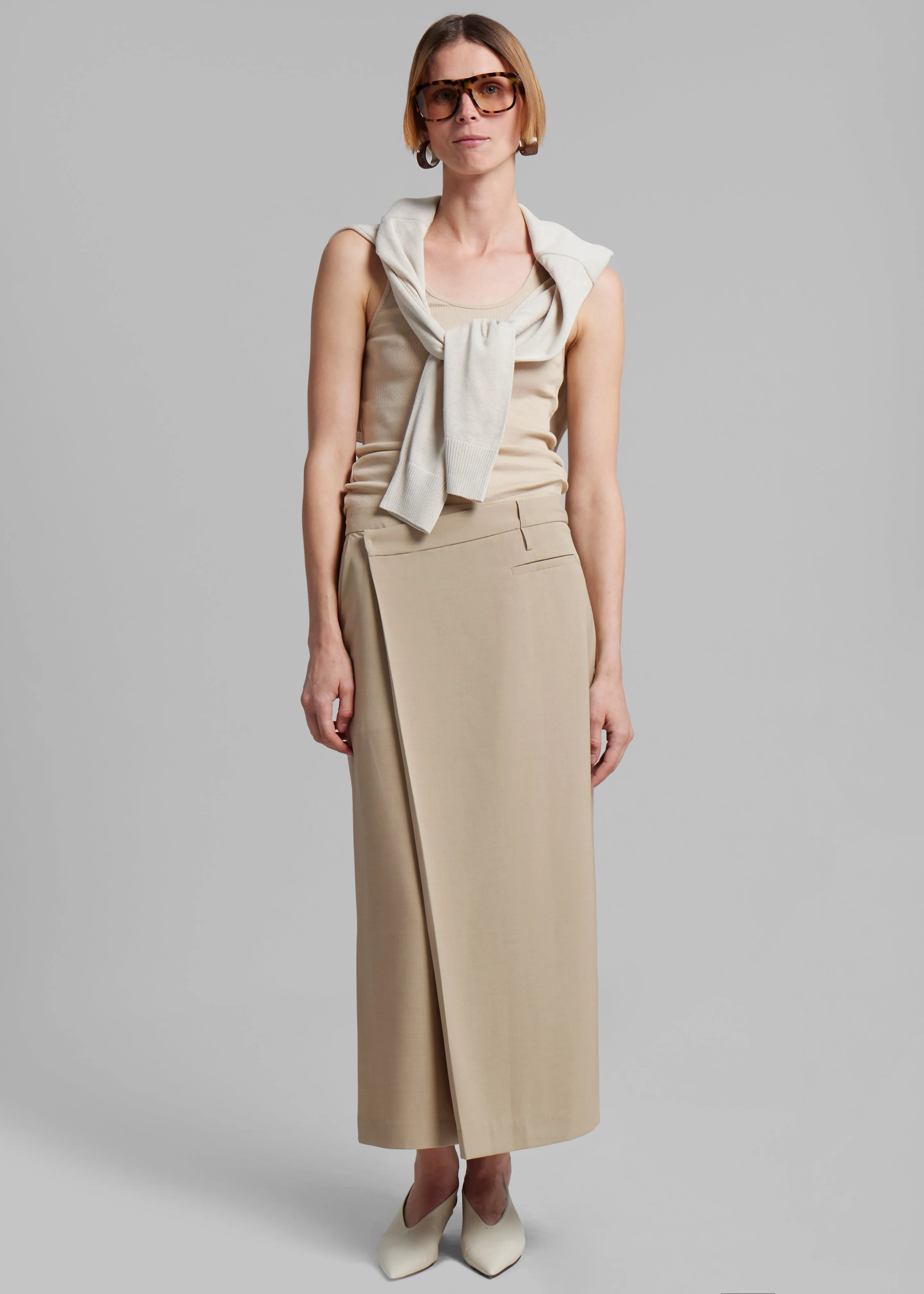 ◆as if calie◆ CAMOUFLAGE LACEUP WRAP SKIRT BEIGE CA25BSK00 MUSINSA | ASIF CALIE CAMOUFLAGE LACE-UP WRAP SKIRT BEIGE