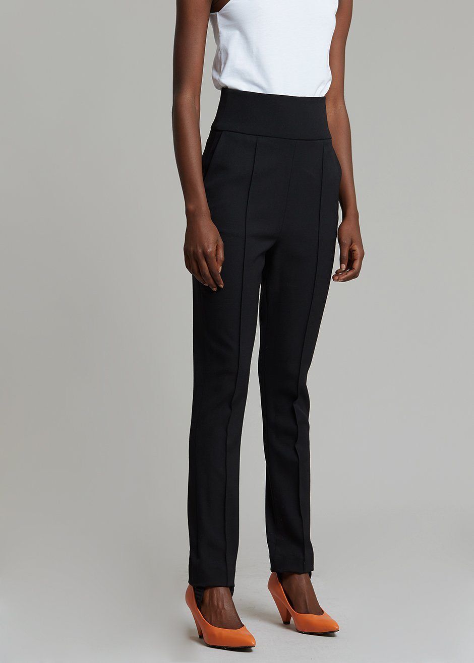 Loulou Studio Pinzon Stirrup Pants - Black sold by Frankie Shop product image thumbnail 7