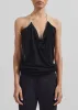 Christopher Esber Petra Knit Necklace Tank - Black sold by Frankie Shop