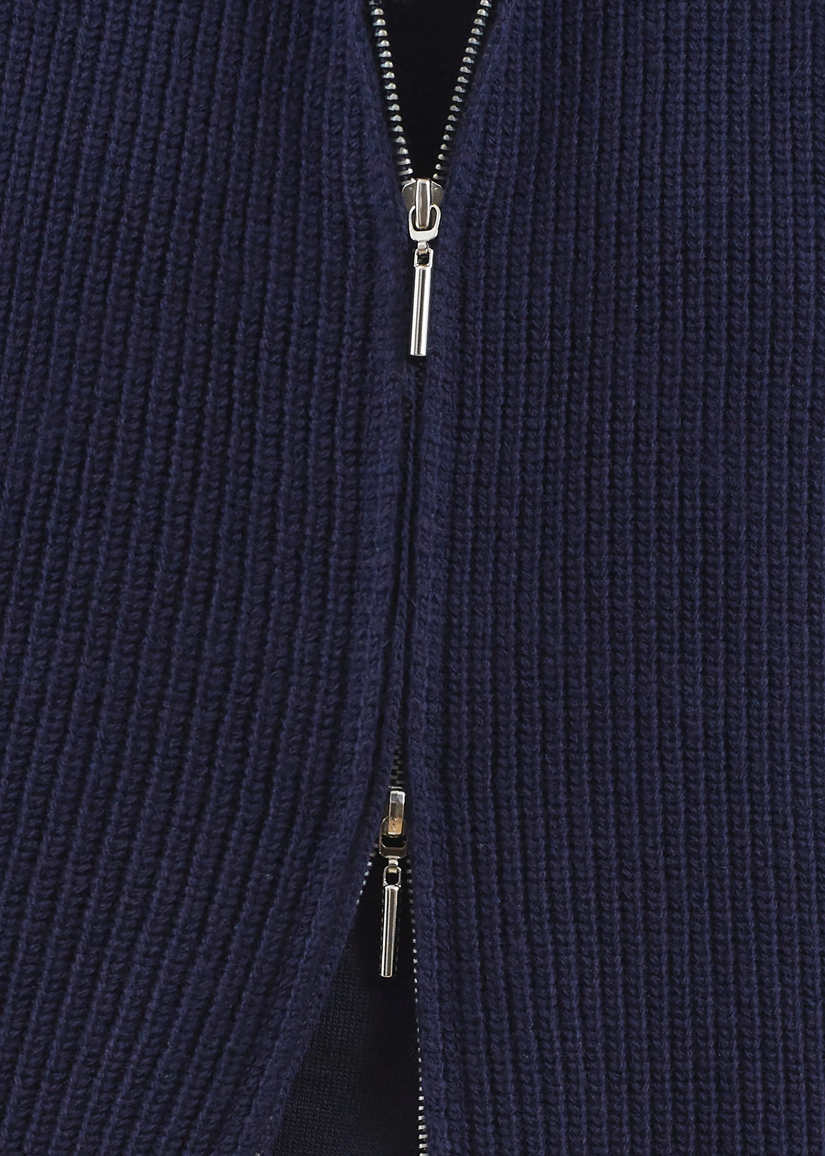 Kellan Wool Blend Sleeveless Zip Turtleneck - Navy sold by Frankie Shop product image thumbnail 5