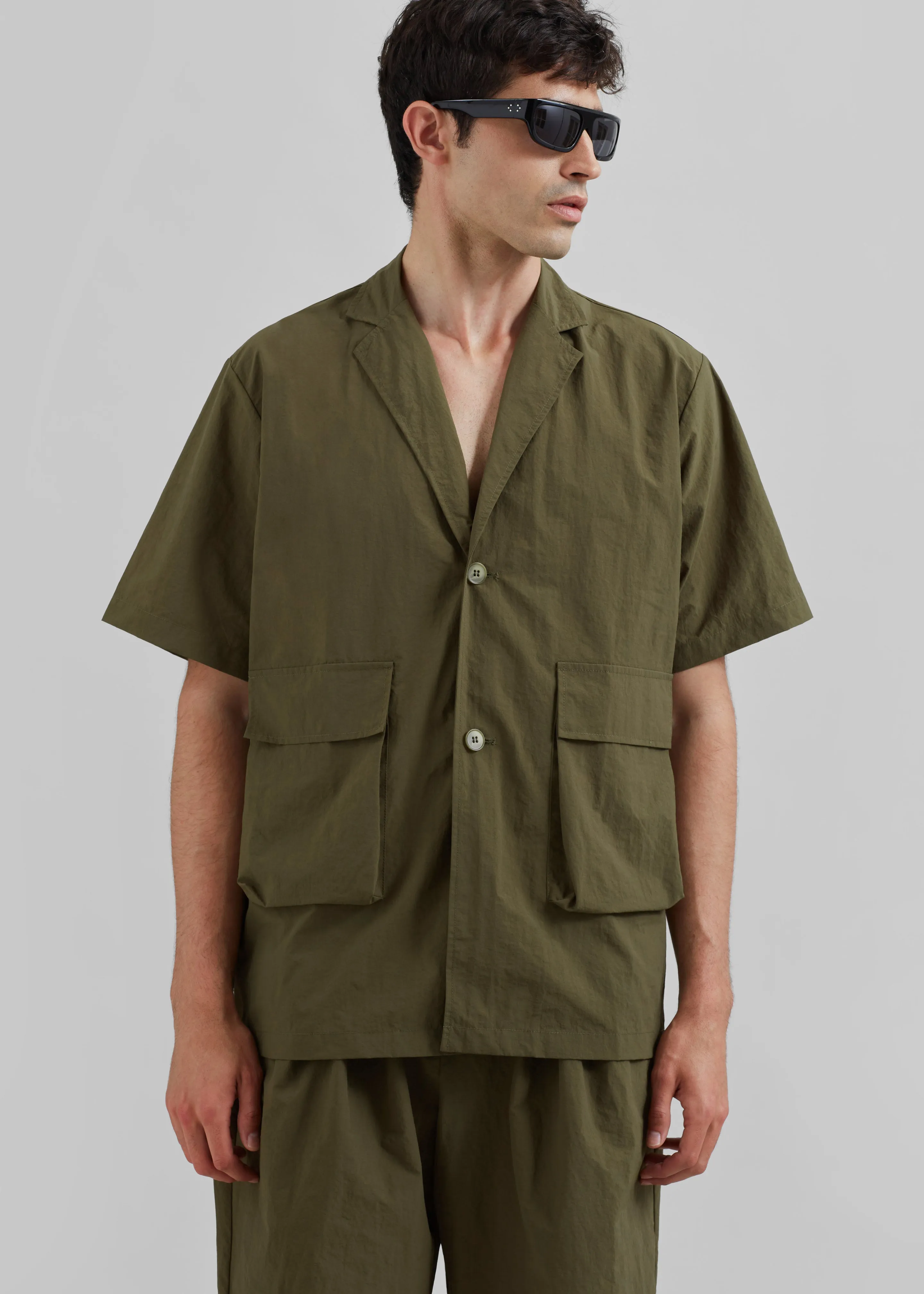 Axel Shirt - Khaki sold by Frankie Shop product image thumbnail 2