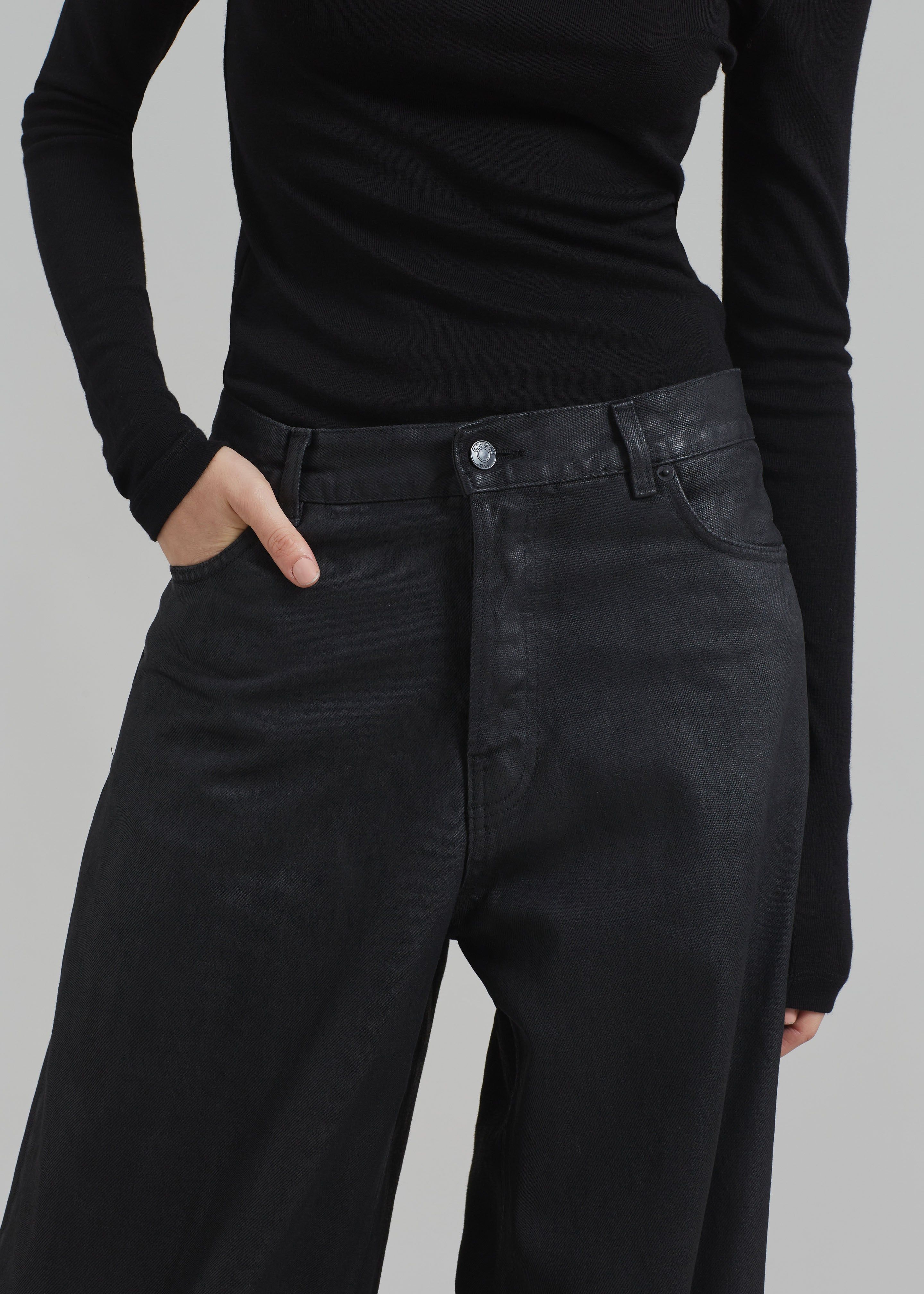Haikure Bethany Pants - Black Coated sold by Frankie Shop product image thumbnail 3
