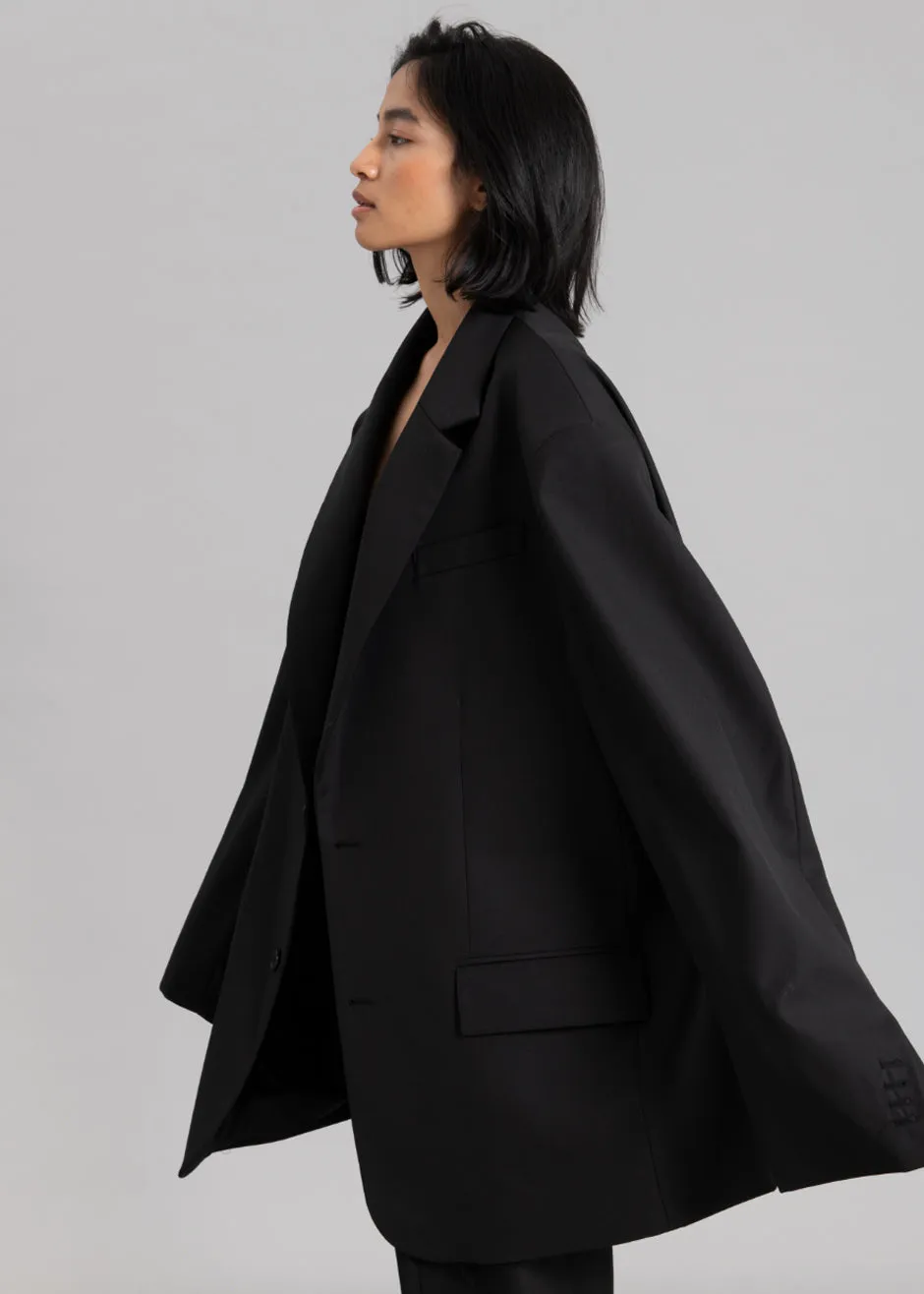 Dee Maxi Oversized Blazer - Black sold by Frankie Shop product image thumbnail 5