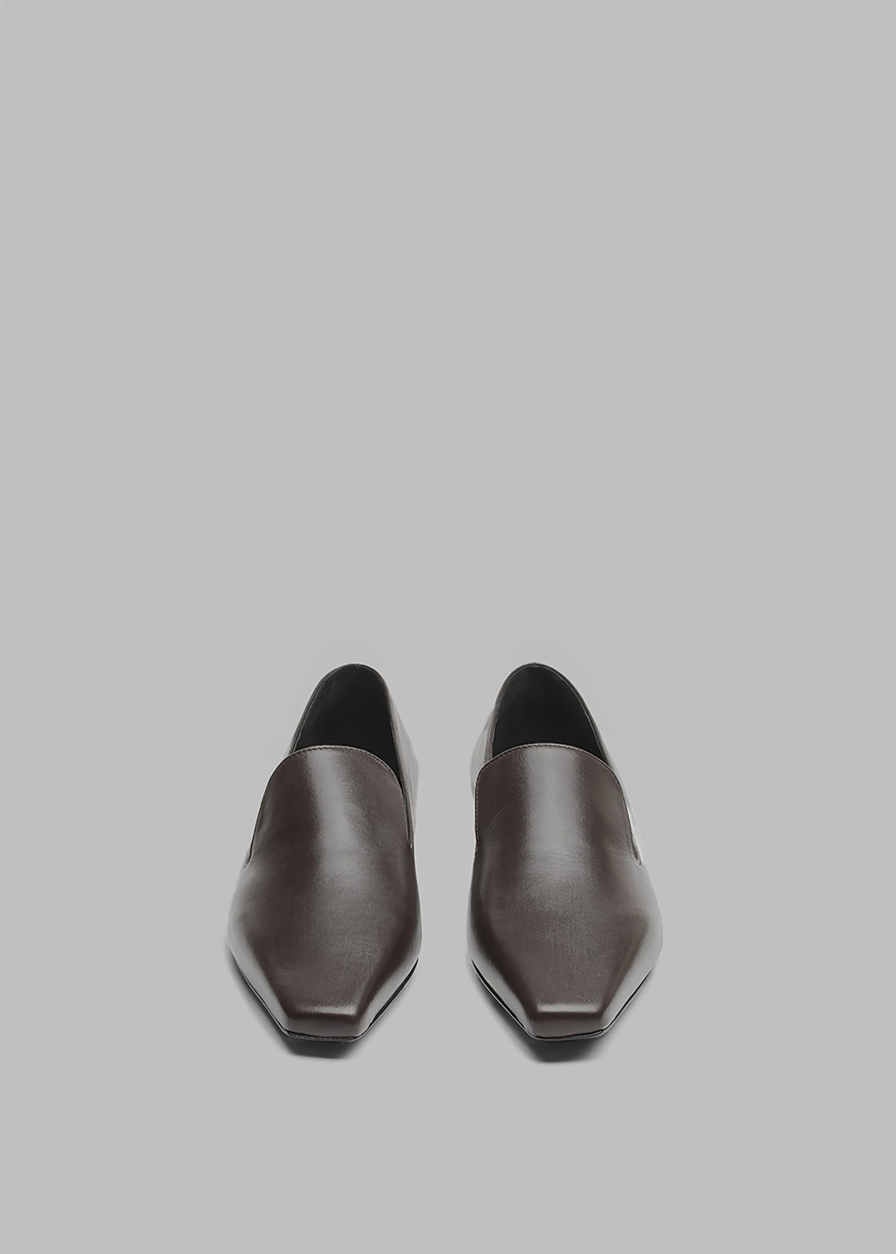 Loulou Studio Carole Leather Loafers - Choco sold by Frankie Shop product image thumbnail 2