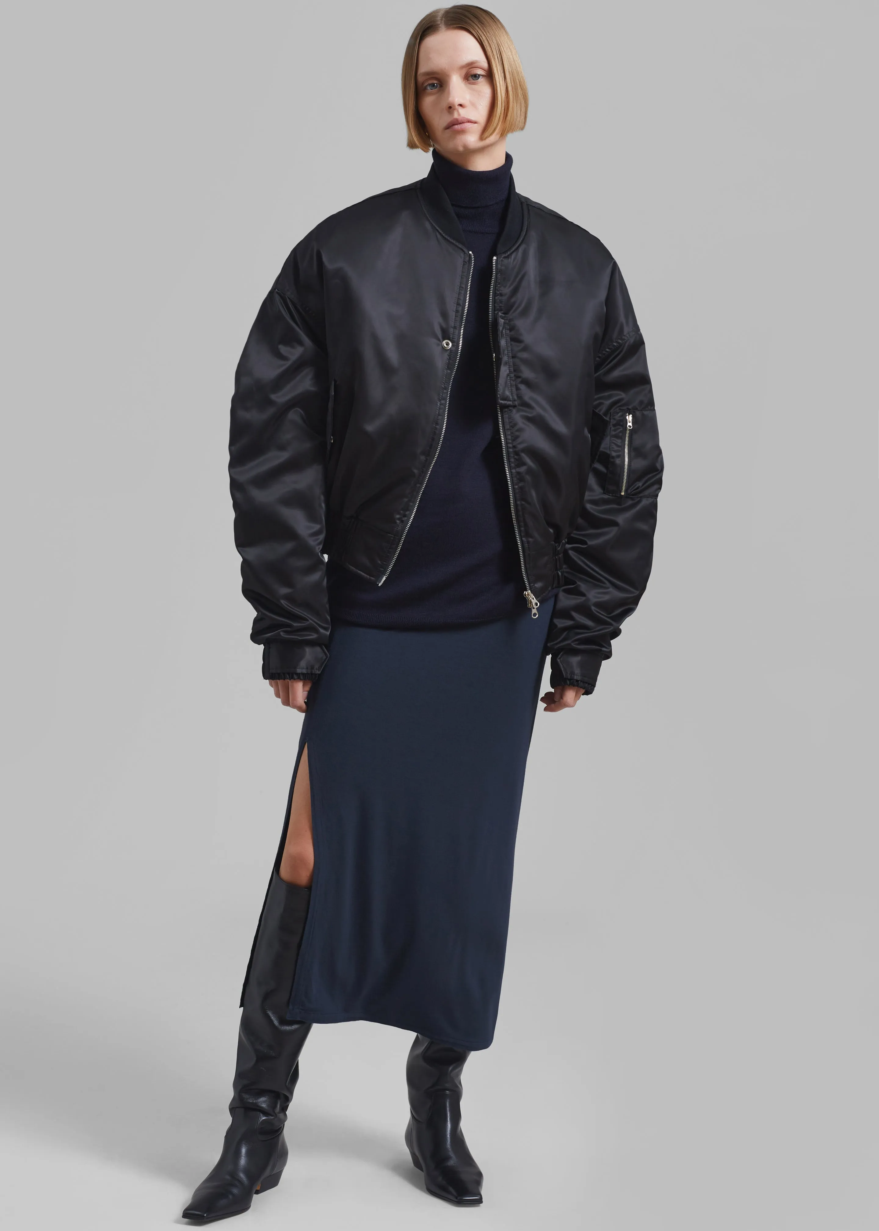 Marly Bomber - Black sold by Frankie Shop product image thumbnail 4