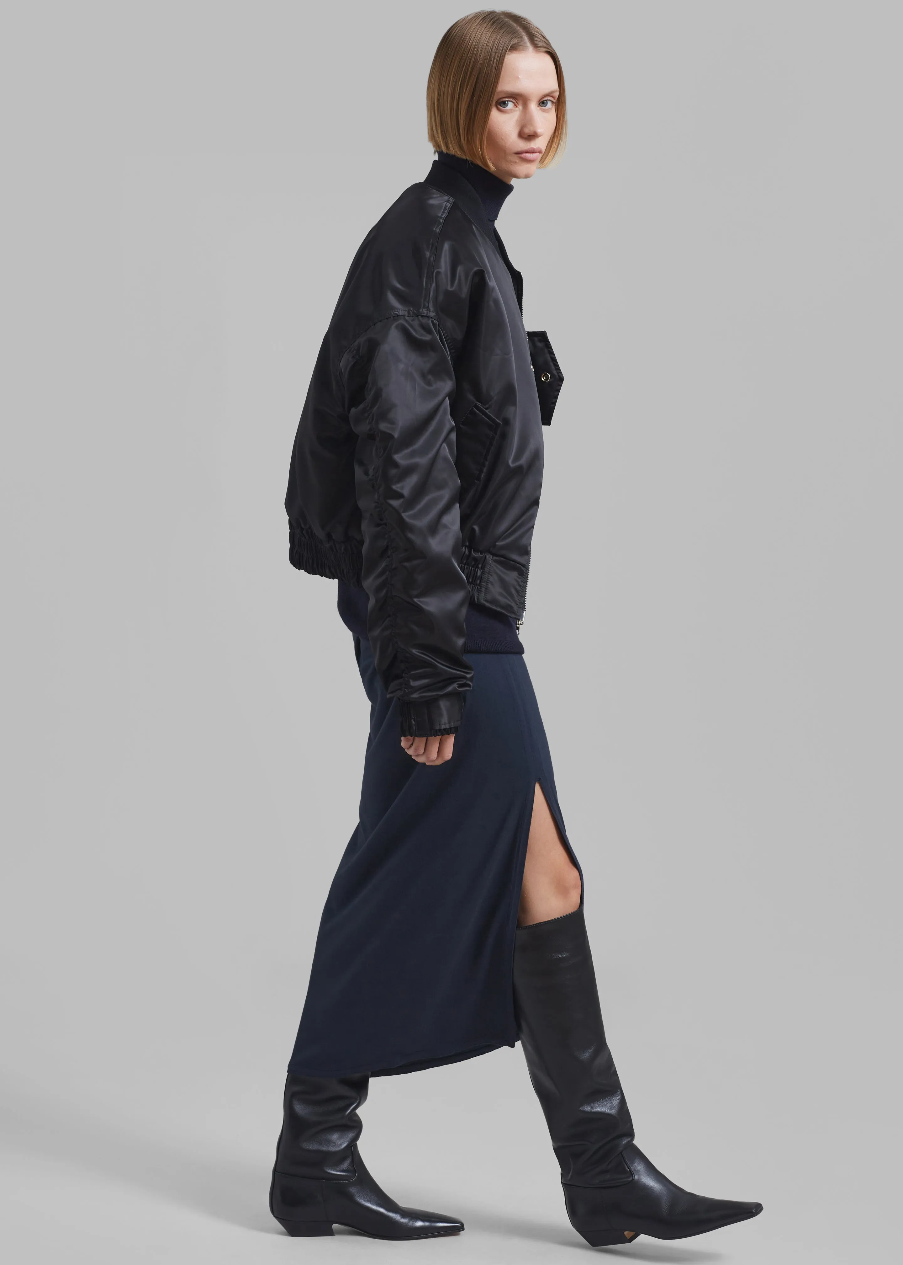 Marly Bomber - Black sold by Frankie Shop