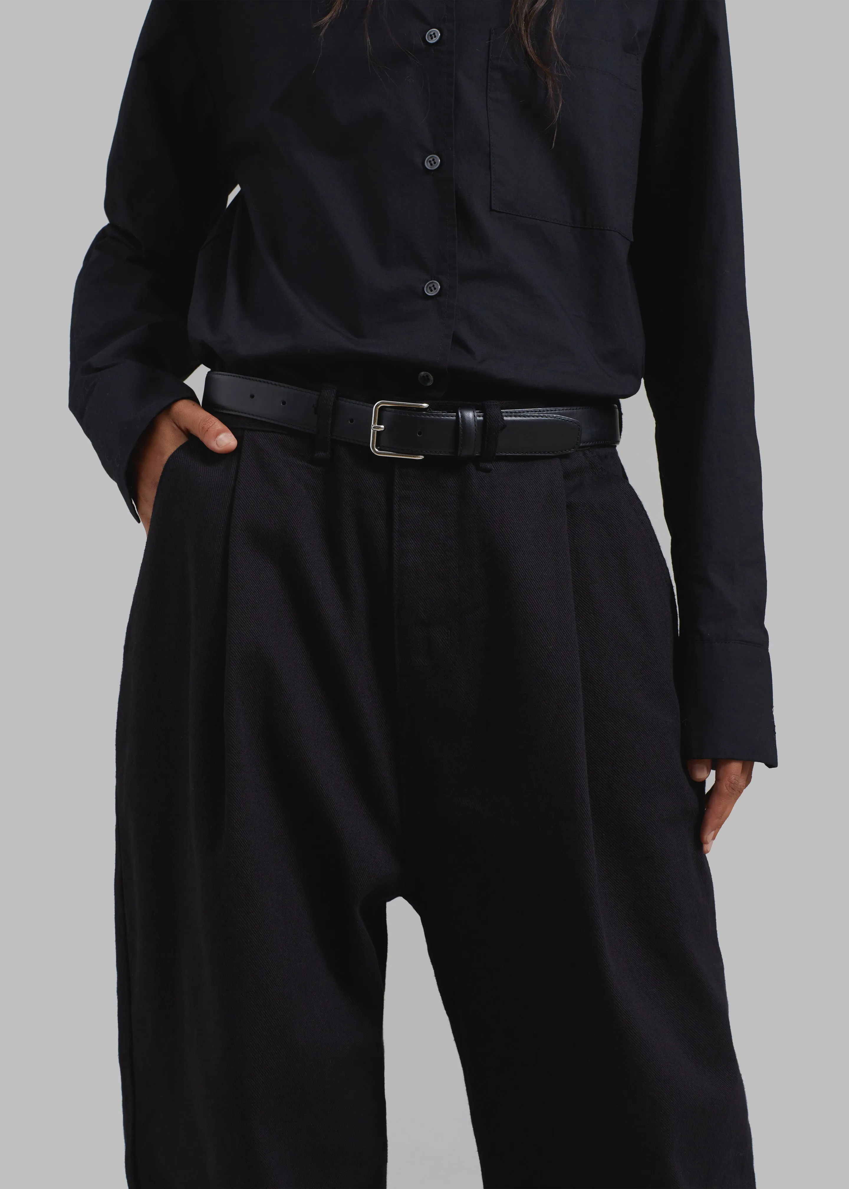 Drew Denim Pants - Black sold by Frankie Shop product image thumbnail 2