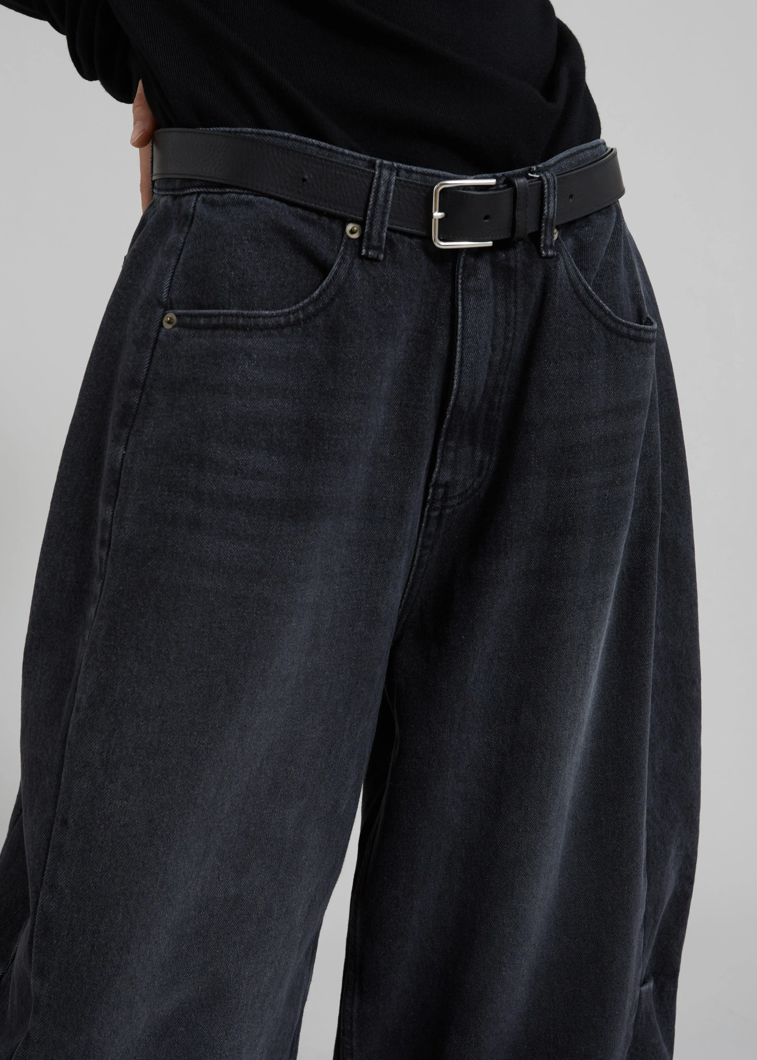 Gatlin Jeans - Black Wash sold by Frankie Shop product image thumbnail 3