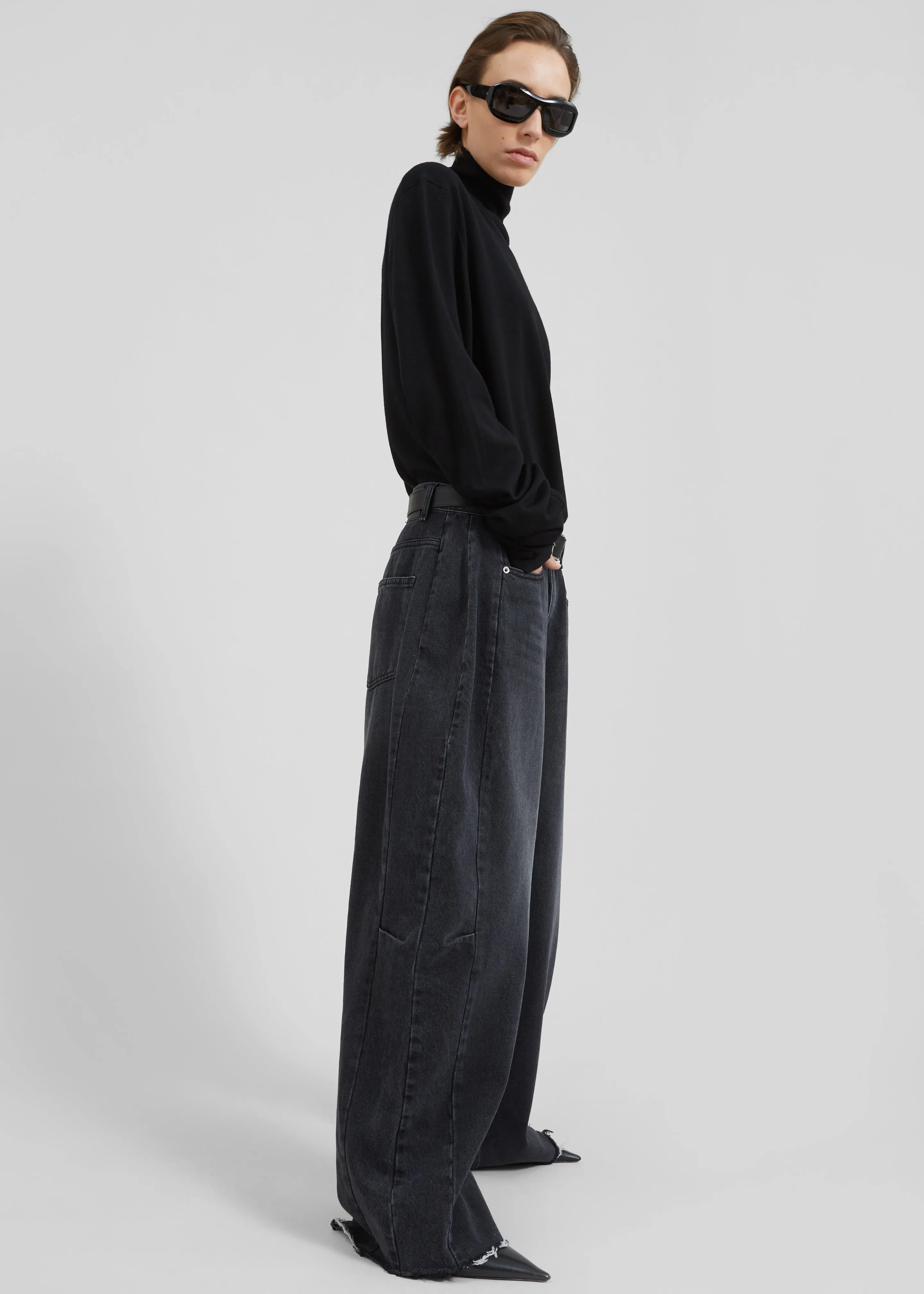 Gatlin Jeans - Black Wash sold by Frankie Shop product image thumbnail 4